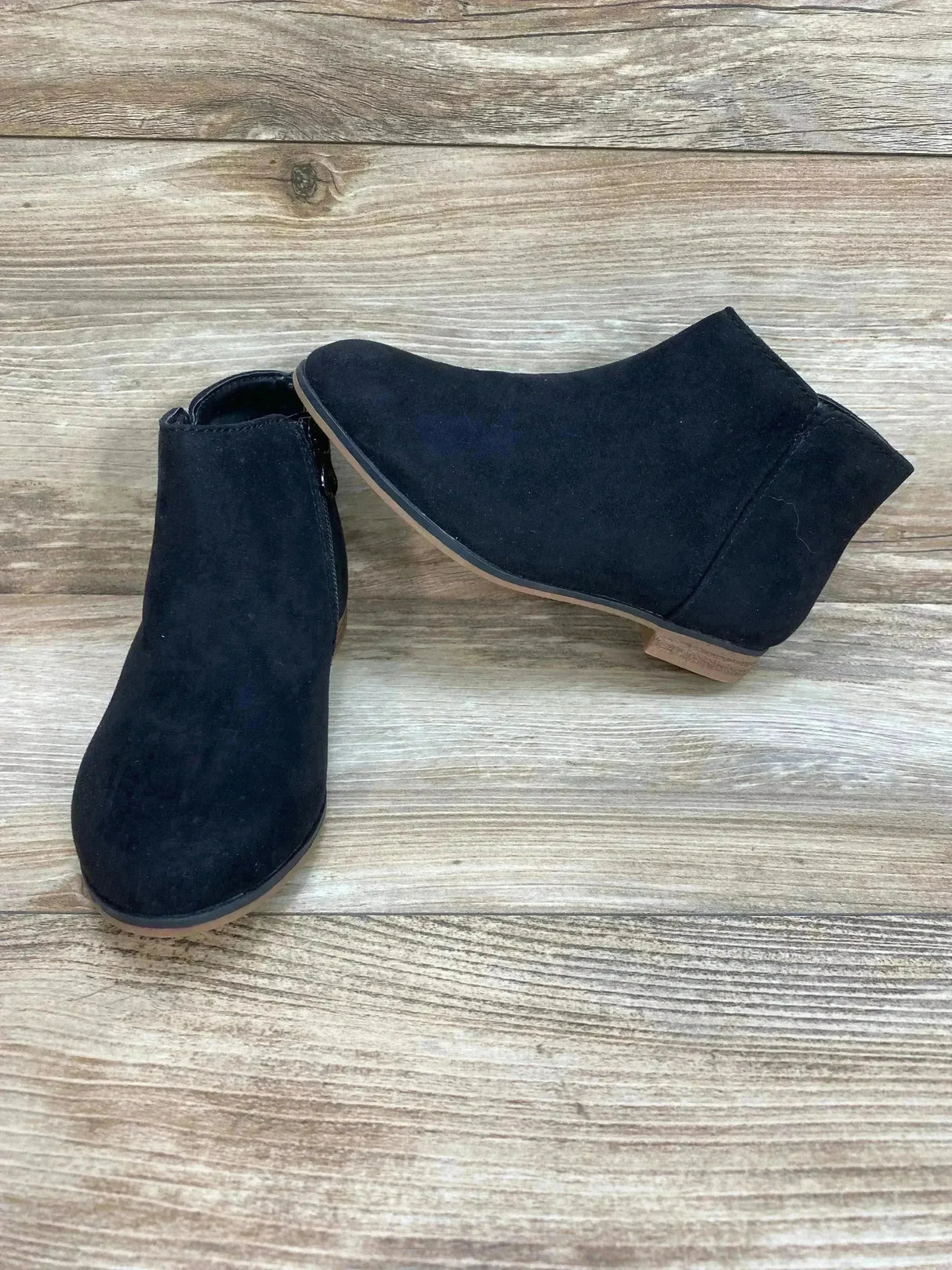 Cat & Jack Opal Zipper Ankle Boots sz 13c - Me n Mommy To Be