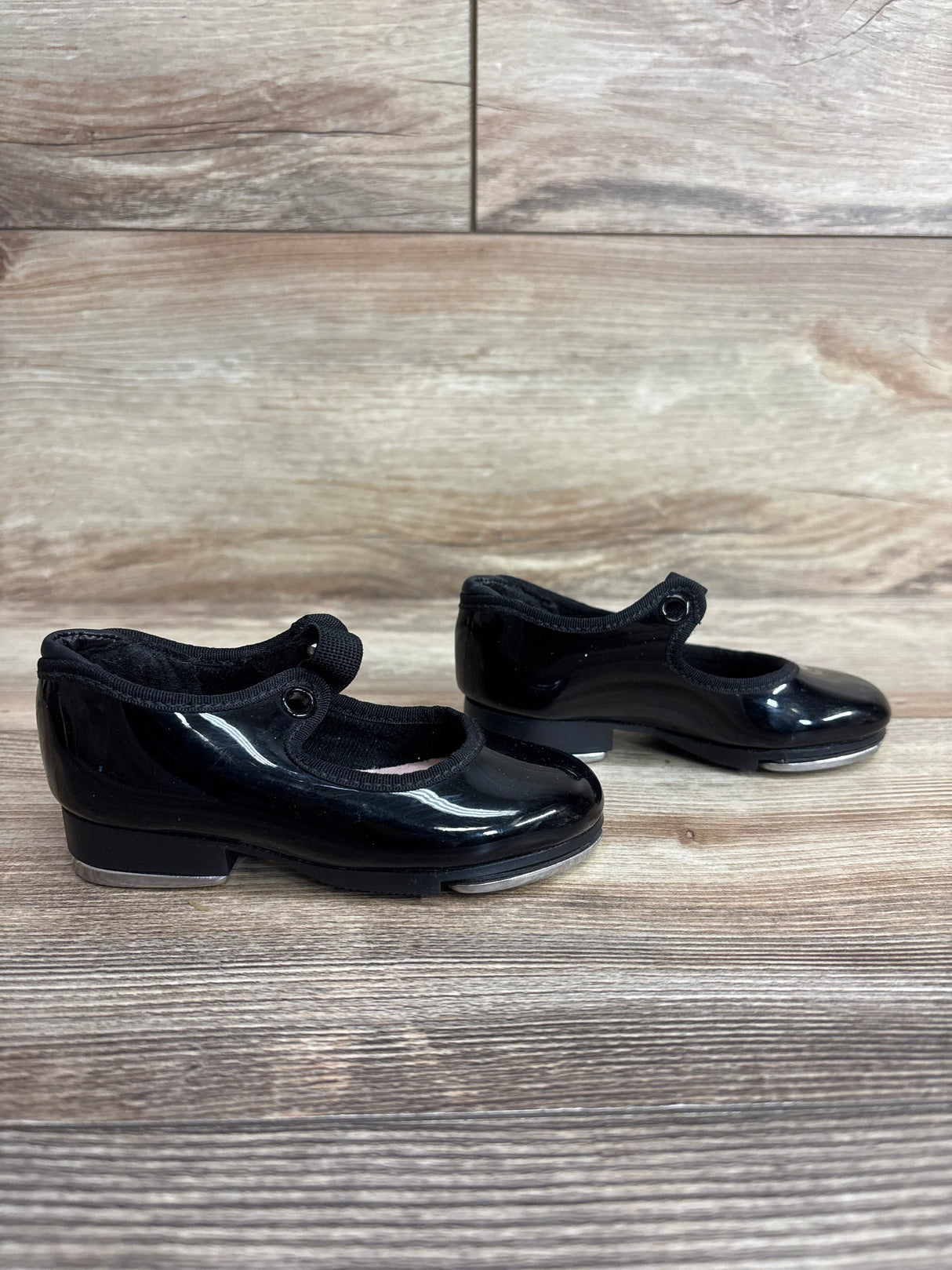 Capezio Jr. Tyette Tap Shoes Black sz 6c