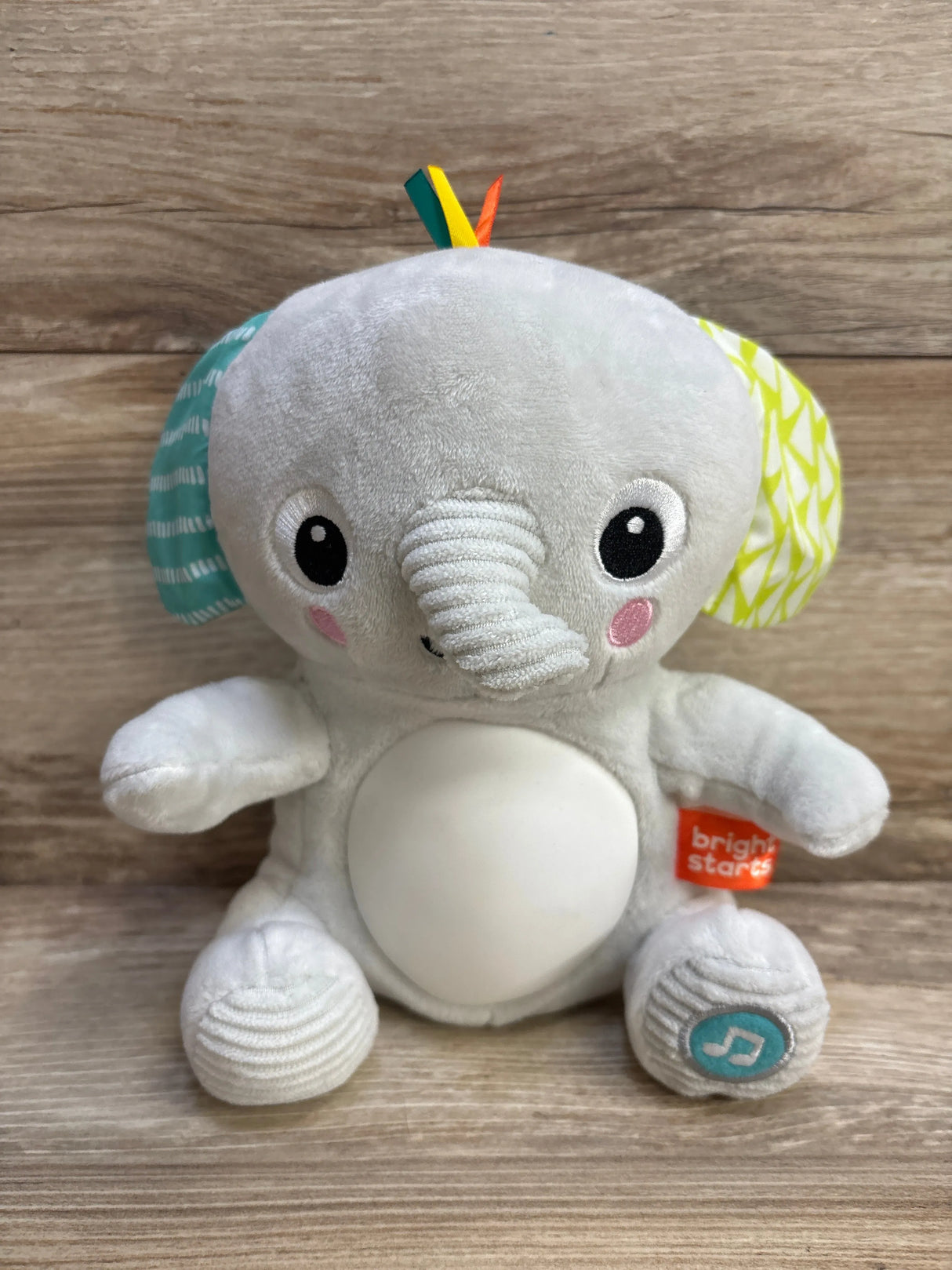 NEW Bright Starts Hug-a-Bye Baby Elephant - Me n Mommy To Be
