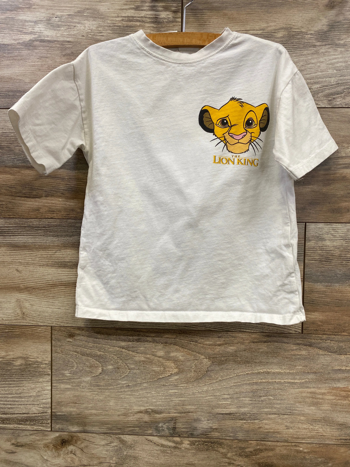 Zara Disney Classics Lion King Shirt White sz 5T-6