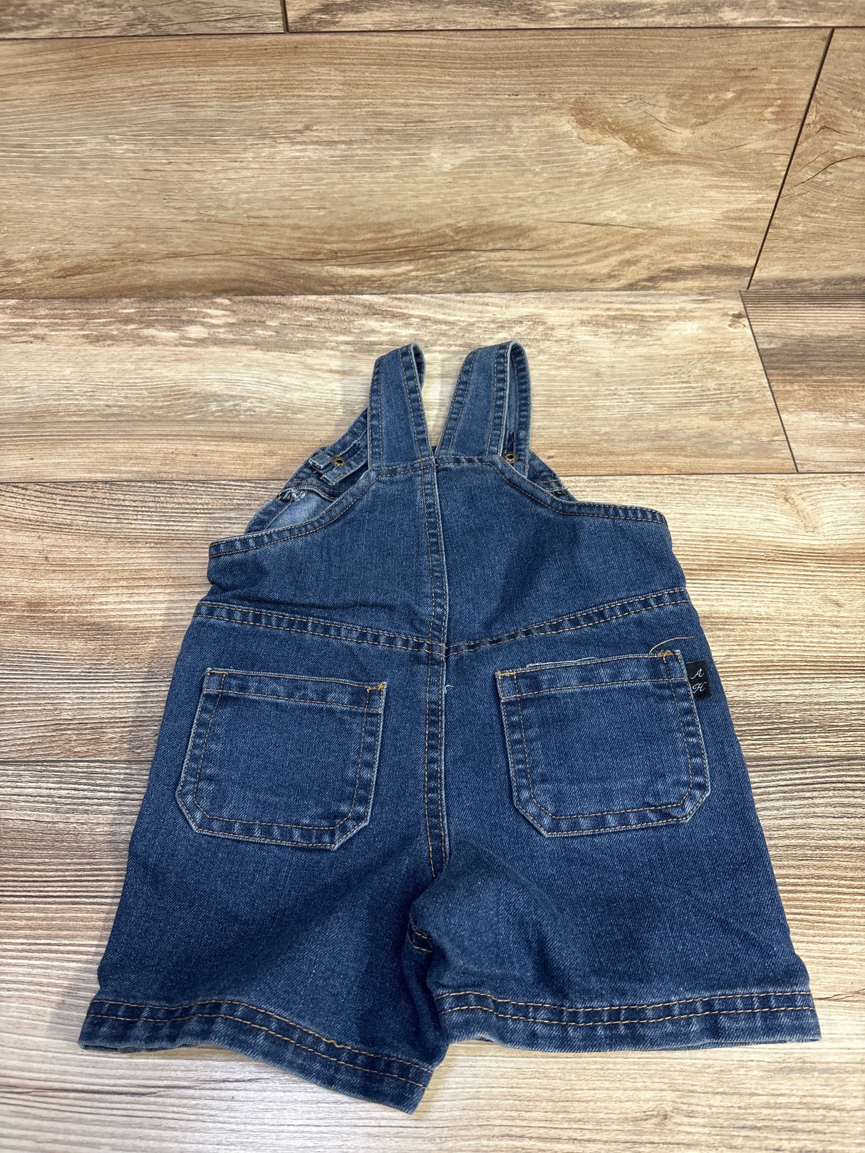 American Hawk Denim Shortalls Blue sz 12m
