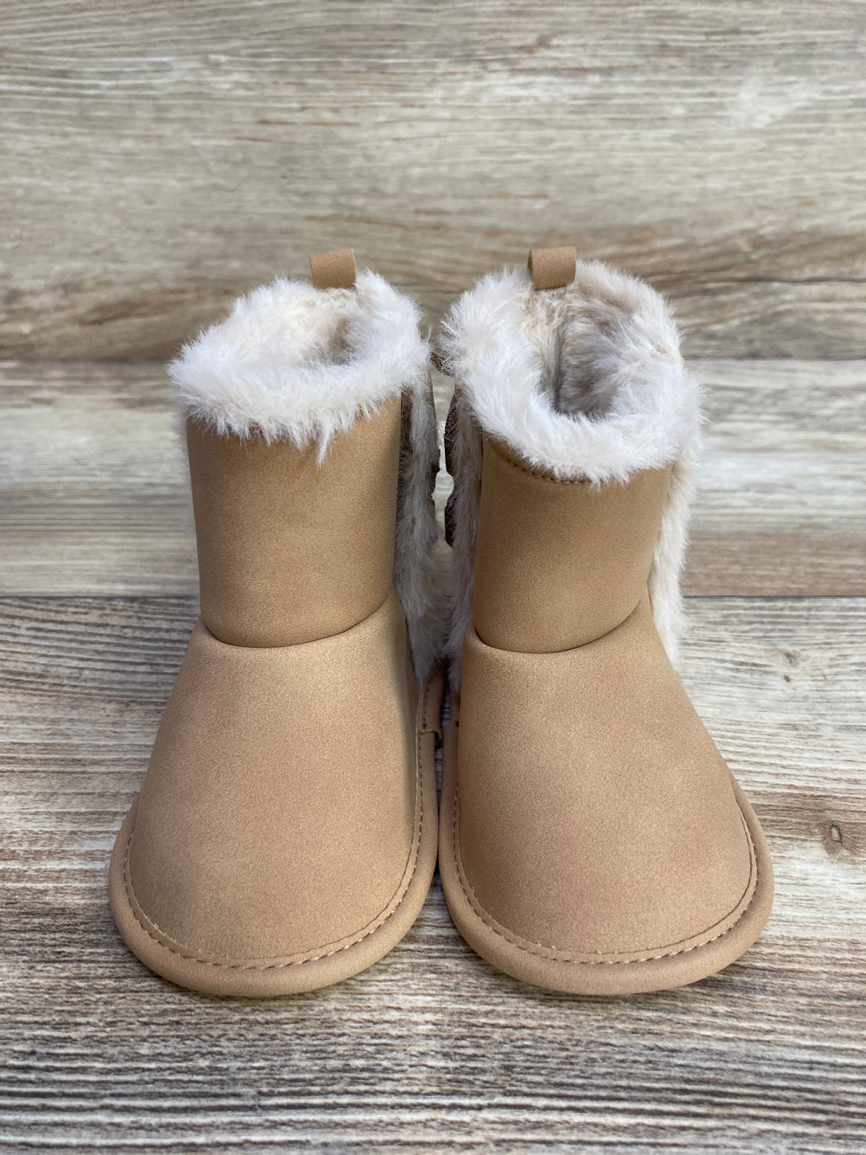 NWOT Carter's Bow Faux Fur Boots Brown sz 3c