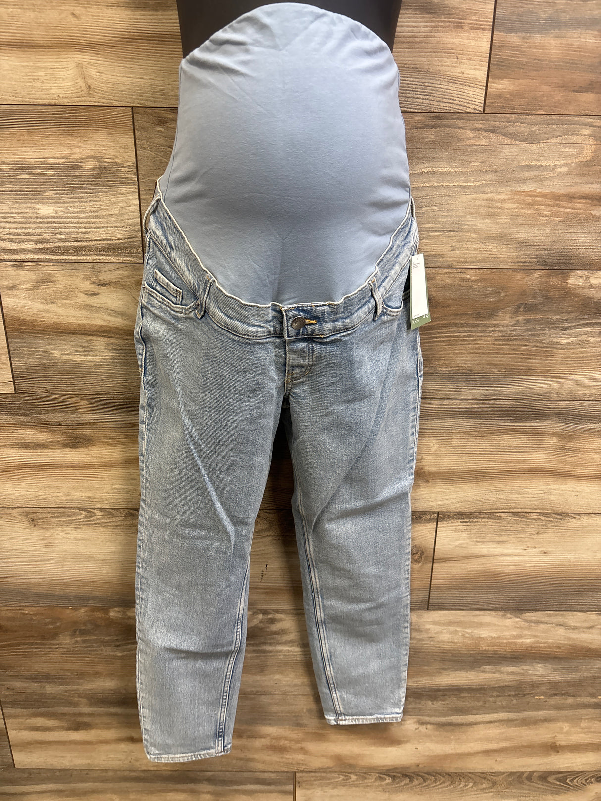 NEW H&M Mama Maternity Slim High Rise Jeans Blue sz Small