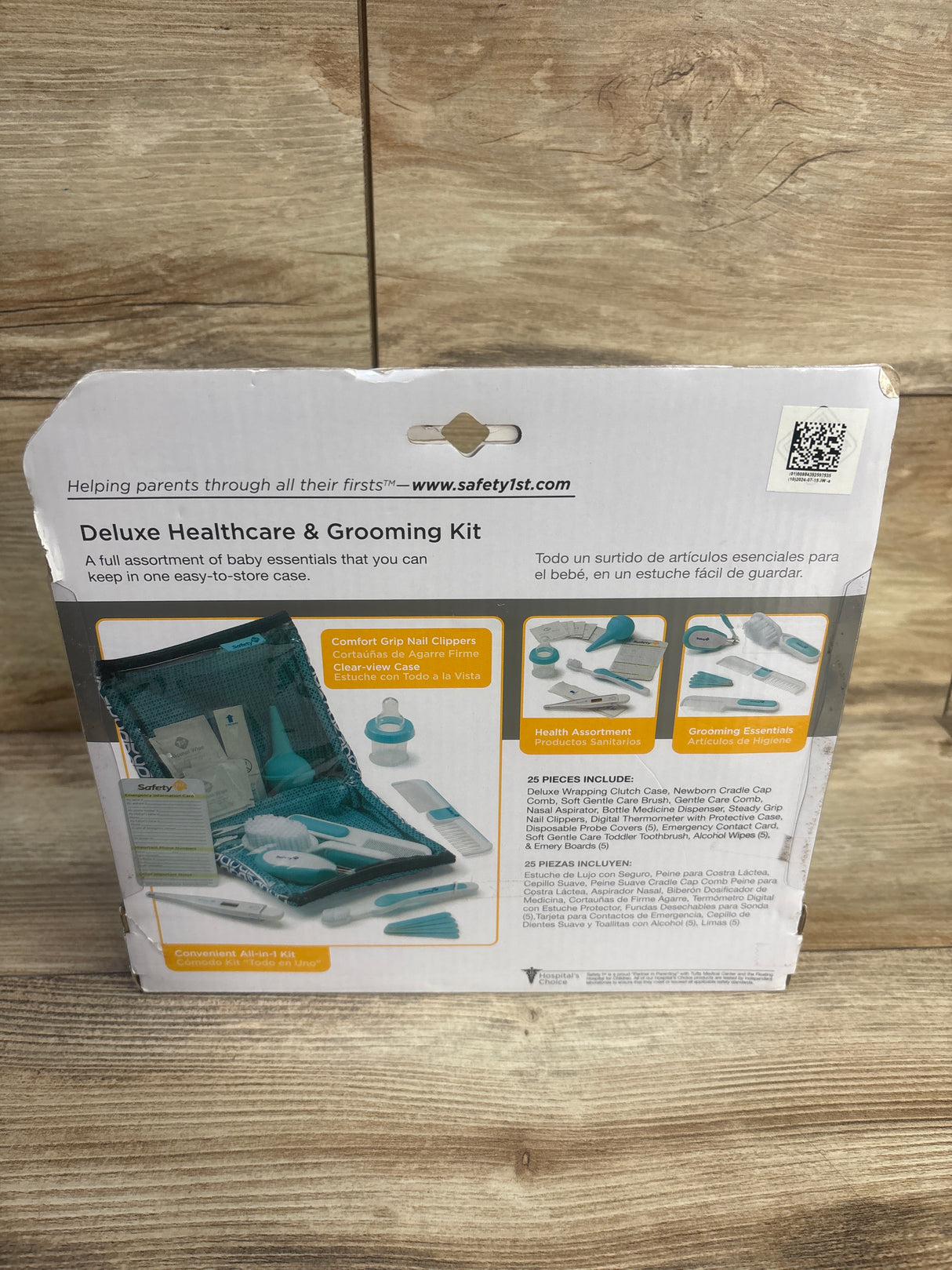 NEW Safety 1st 25Pc Deluxe Nursery Healthcare & Grooming Kit Blue