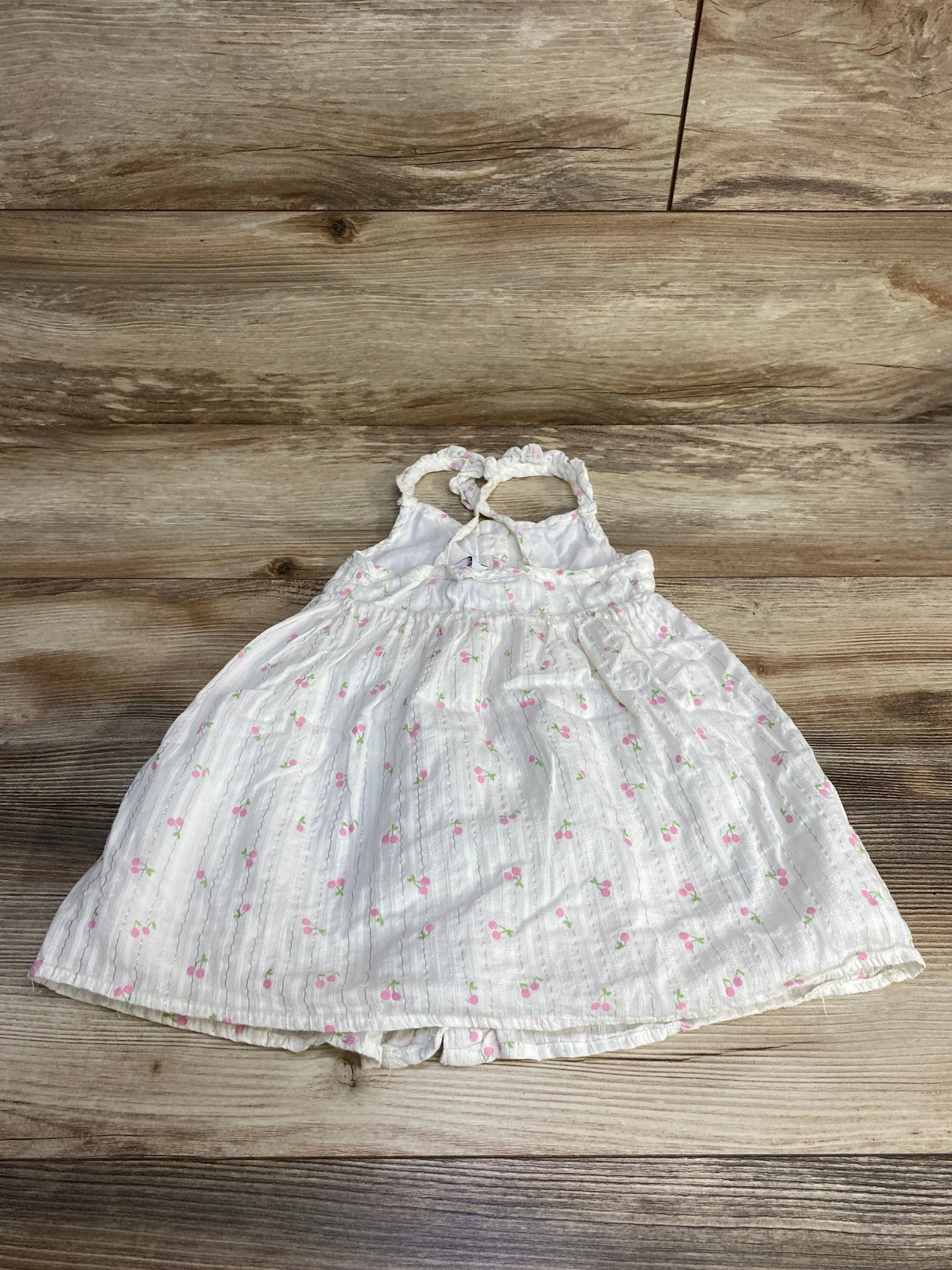 Cupcakes and Cashmere Cherry Print Dress White sz 3T - Me n Mommy To Be