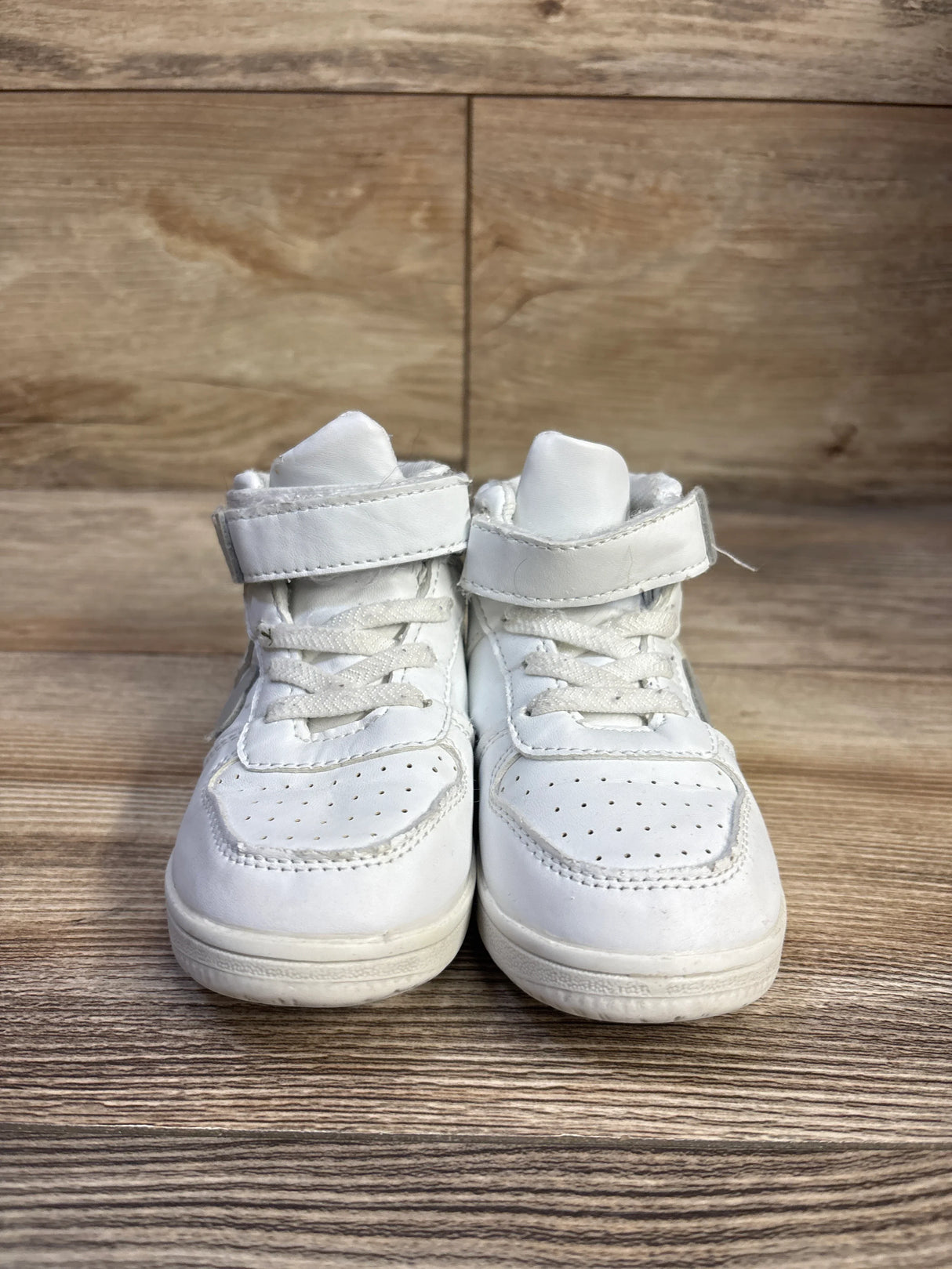 First Steps High-Top Sneakers White sz 6c