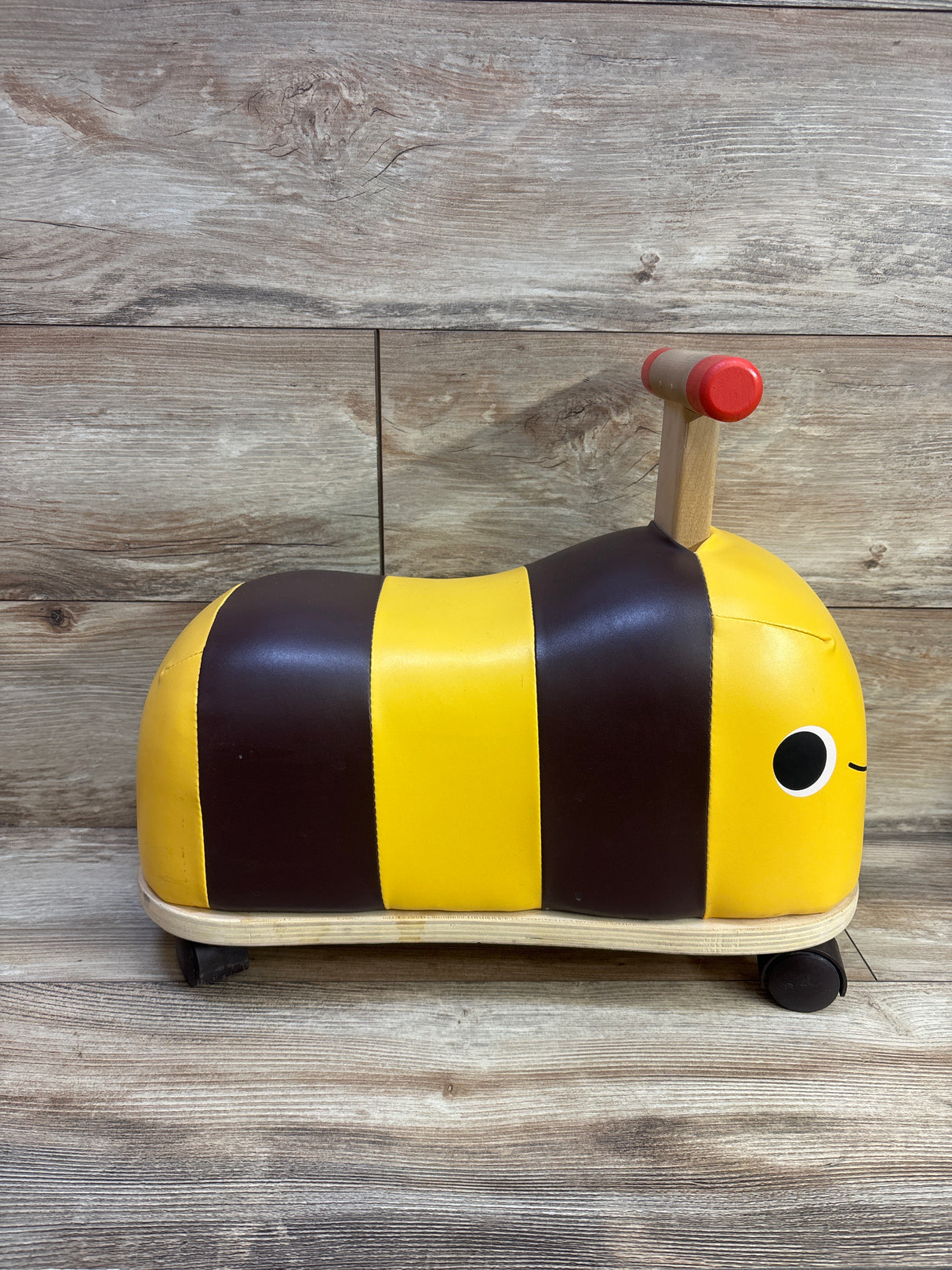 B. Toys Wooden Bee Ride-On, Boom Buggy