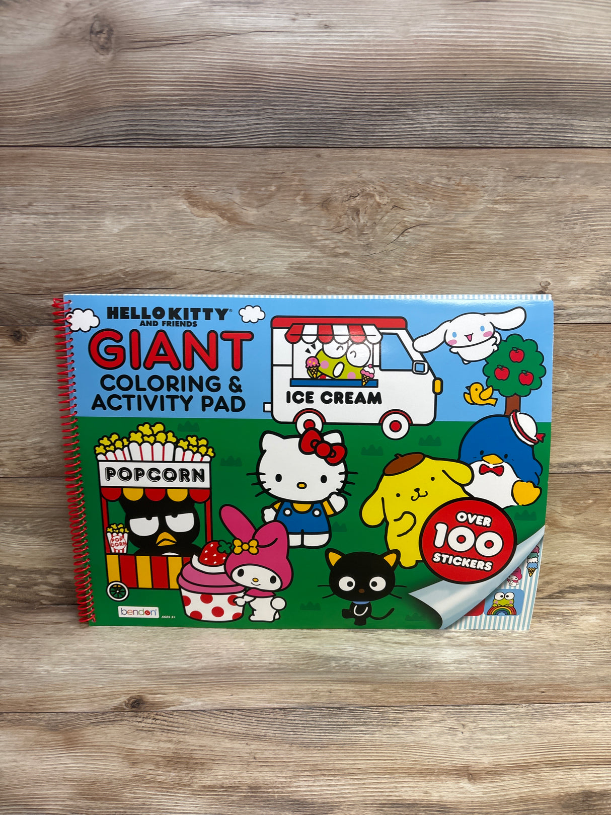 Hello Kitty & Friends GIANT Coloring & Activity Pad with Stickers