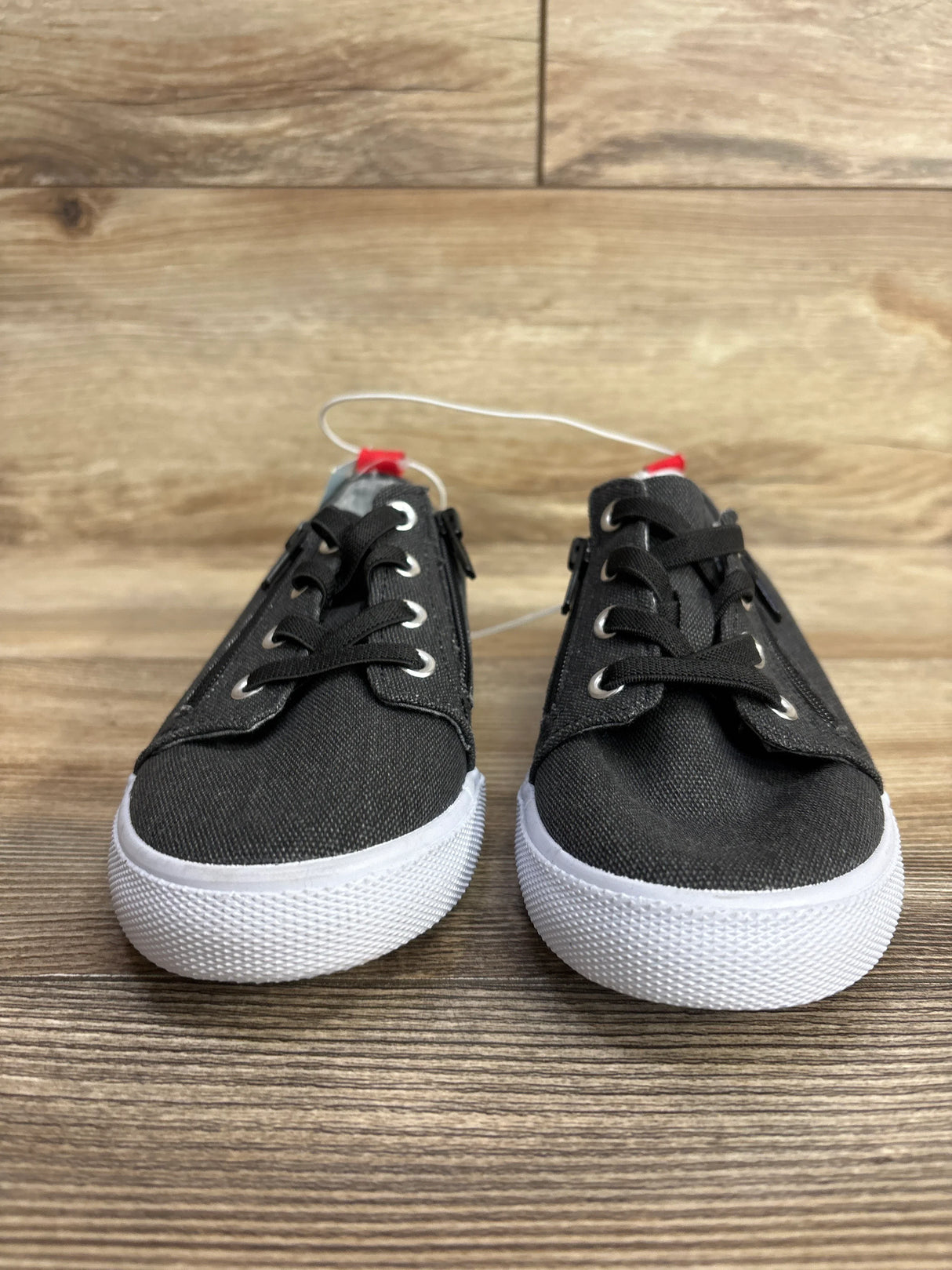 NEW Cat & Jack Lucian Double Zipper Sneakers Grey sz 2Y