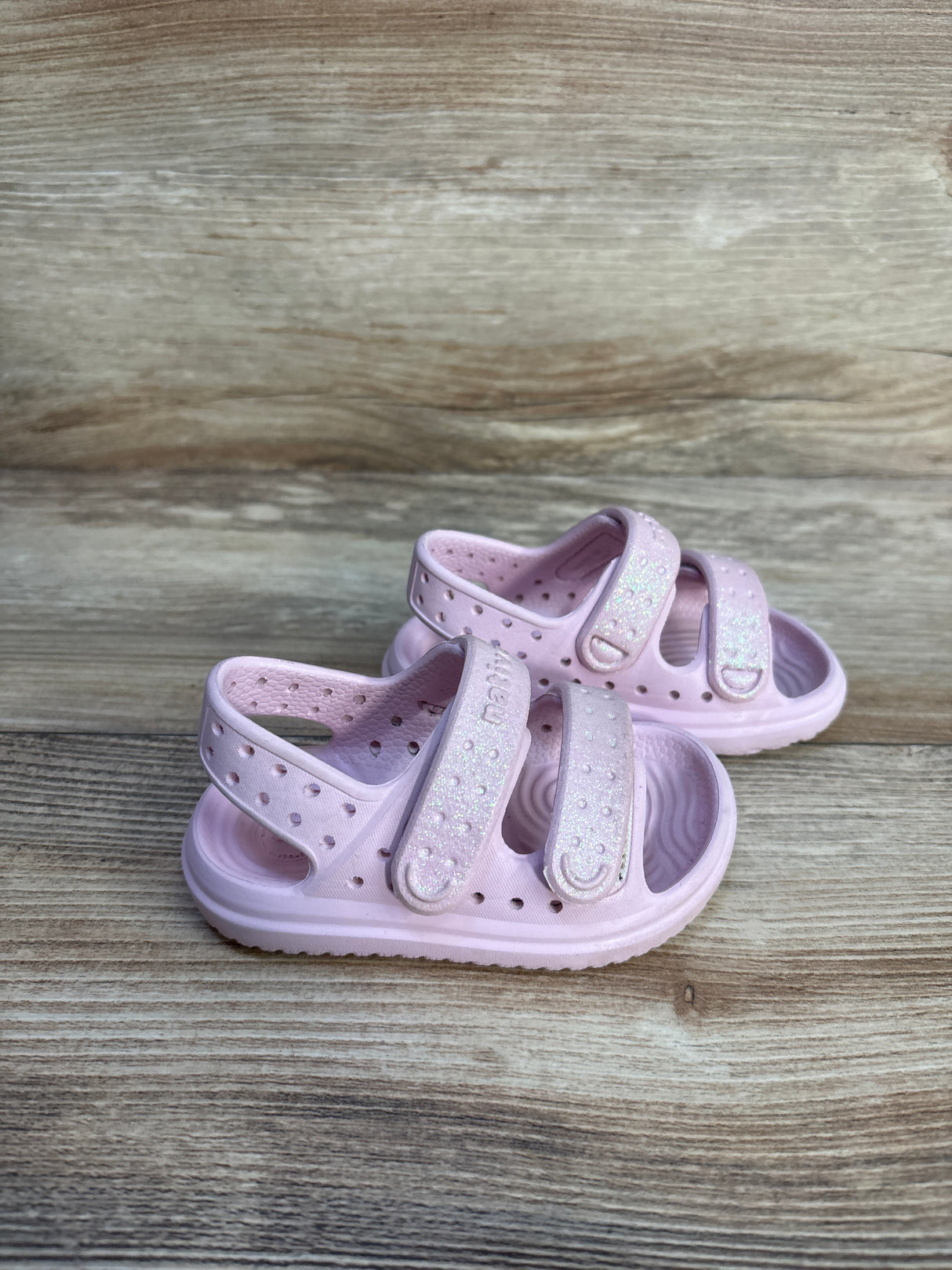 Native Chase Bio-Bling Sandals Pink sz 4c