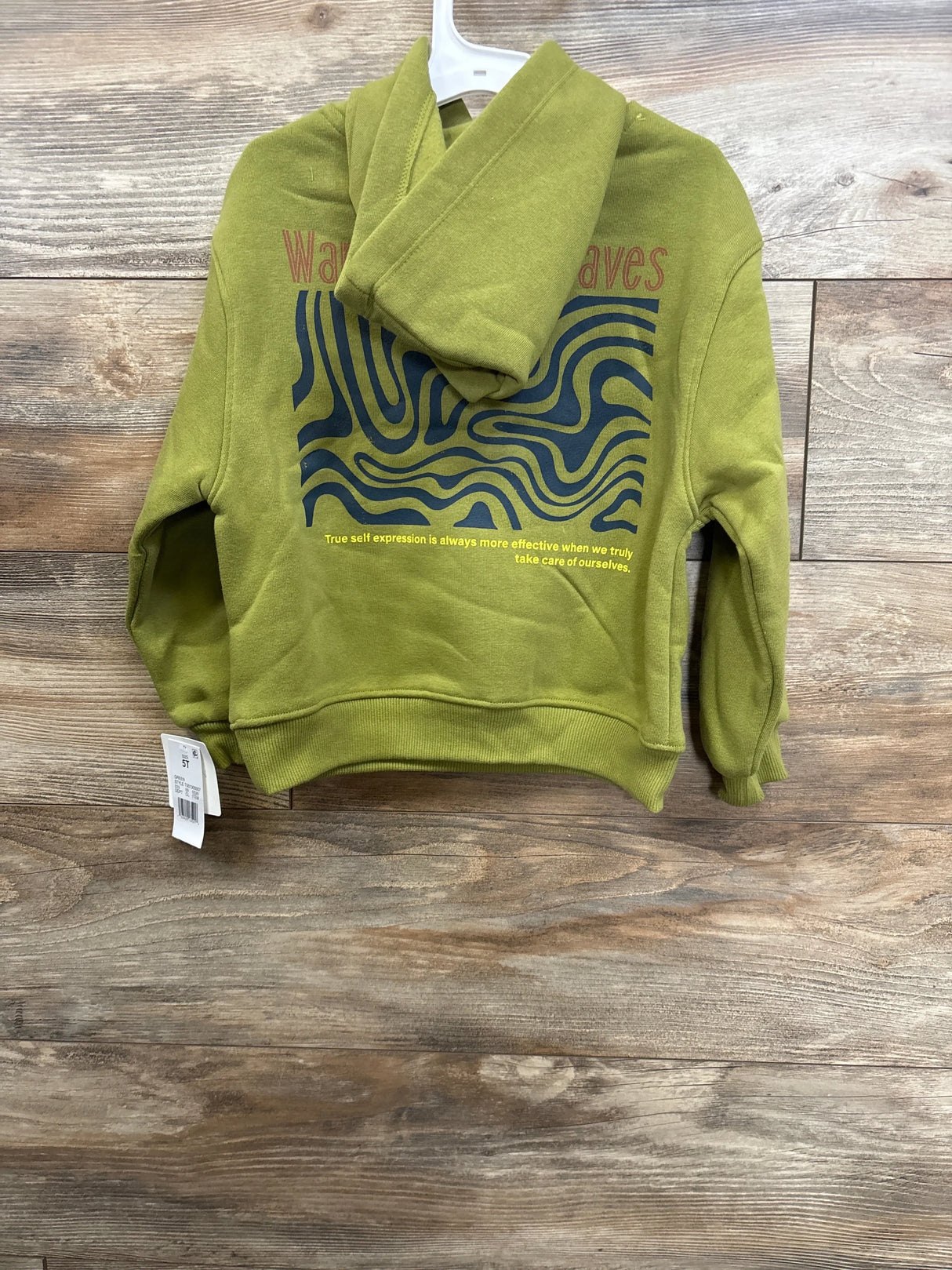 NEW Grayson Mini Stay Sunny Pull Over Hoodie Olive sz 5T