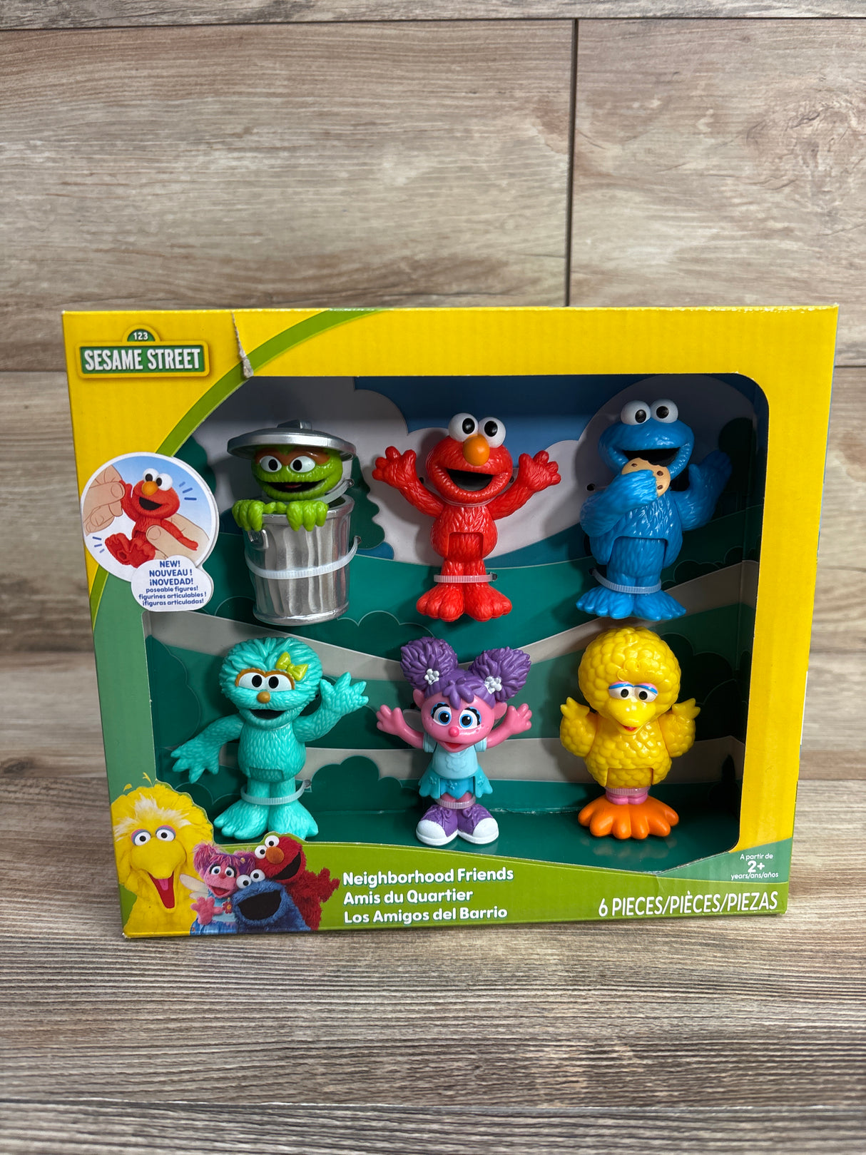 NEW Sesame Street Neighborhood Friends 6pk