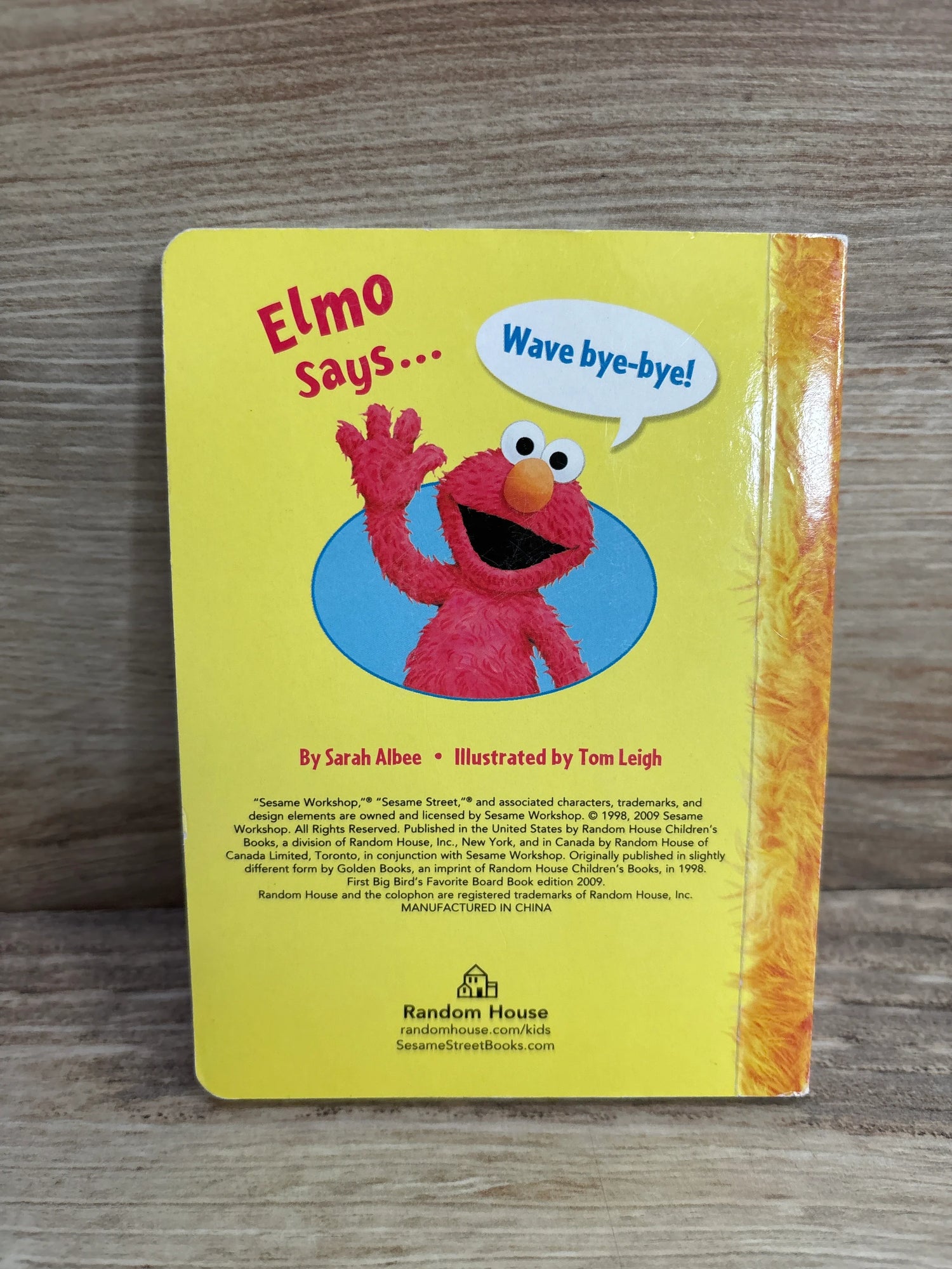 Sesame Street Elmo Says... Board Book