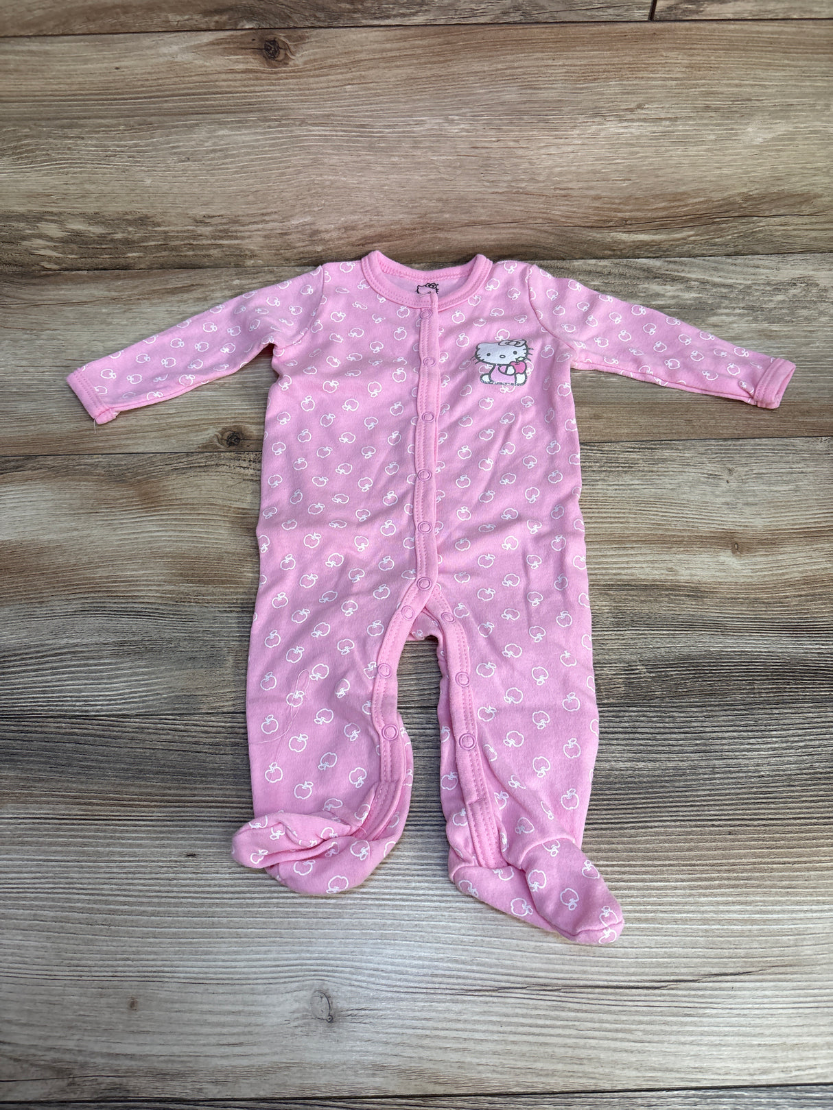 Hello Kitty Apple Coverall Pink sz 3-6m