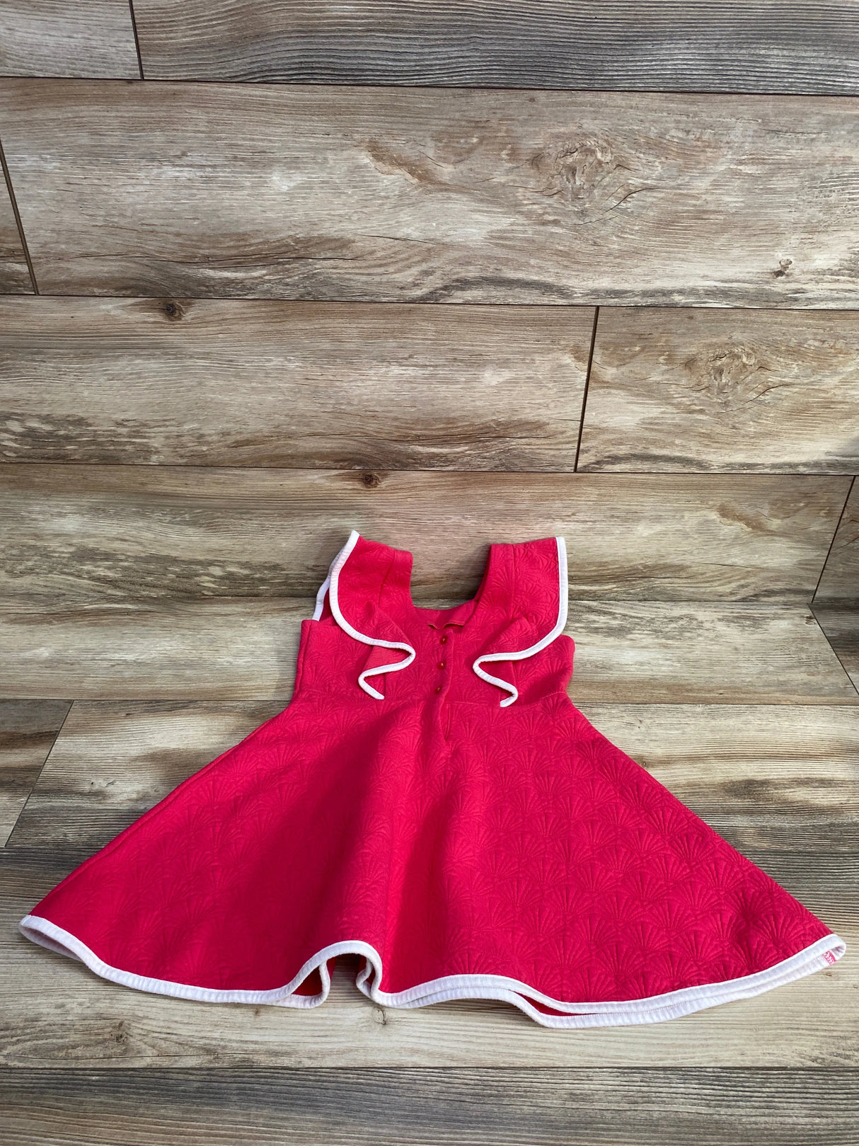 Janie and Jack Jacquard Dress Pink sz 5T - Me n Mommy To Be