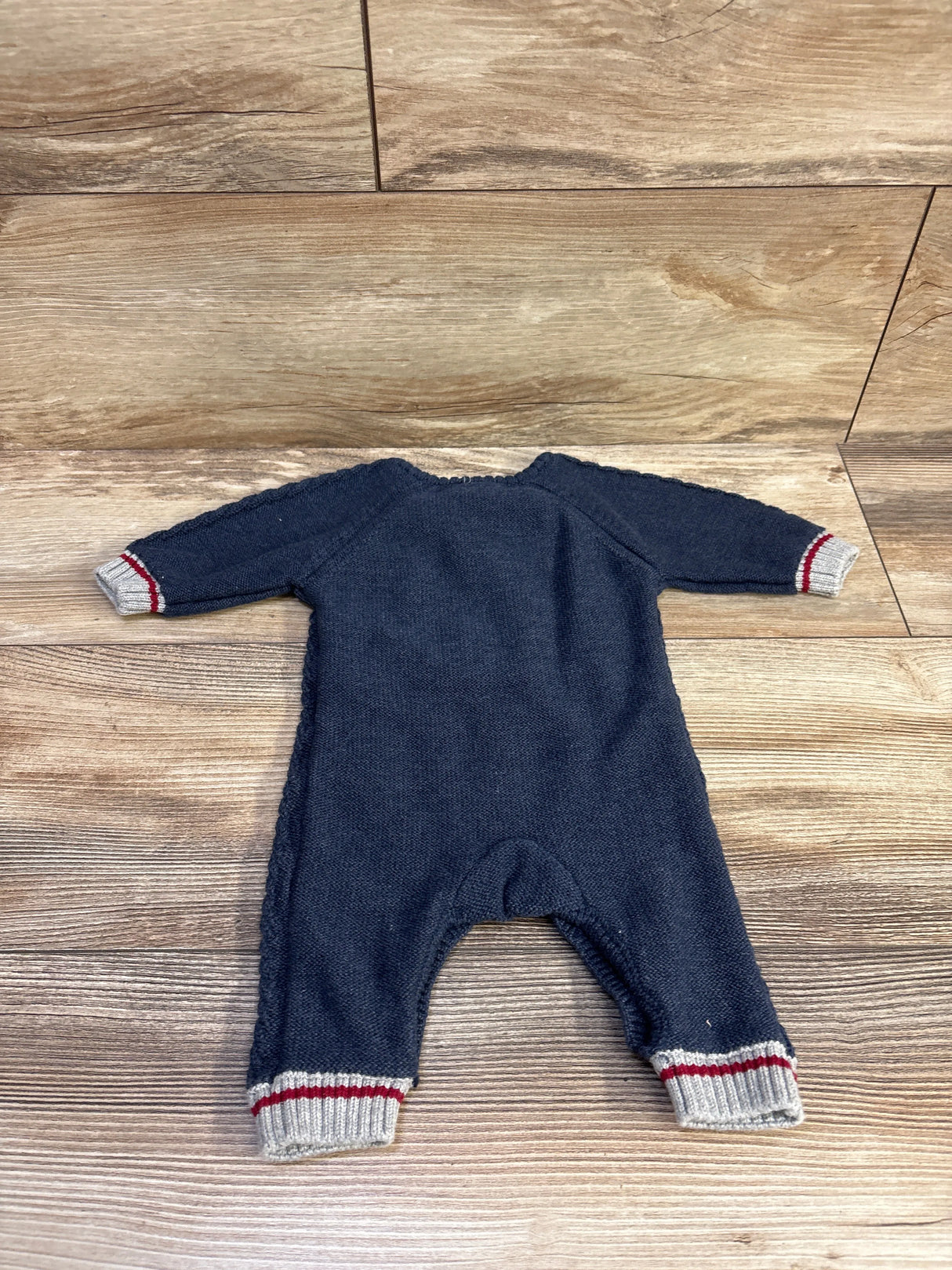 Souris Mini Cable Knit Coverall Navy sz 0-3m