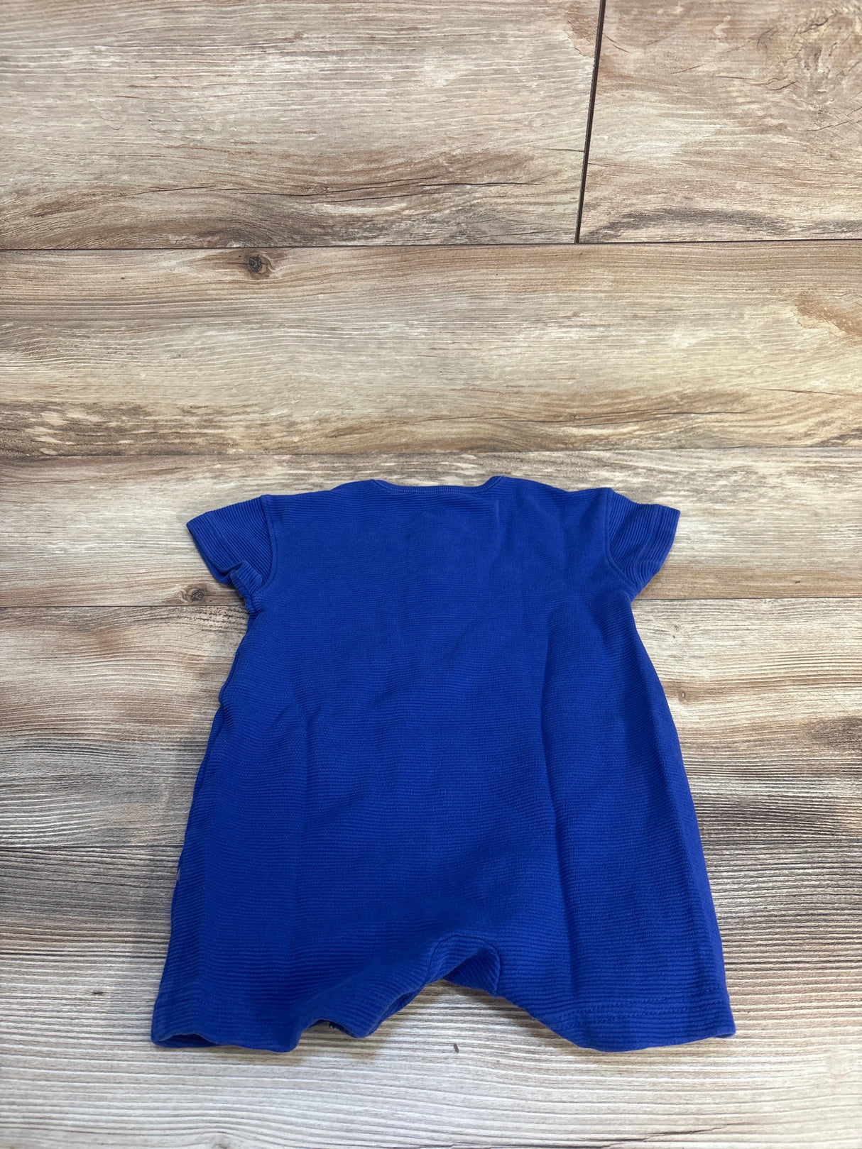 Baby Gap Henley Shorty One-Piece Romper Blue sz 18-24m