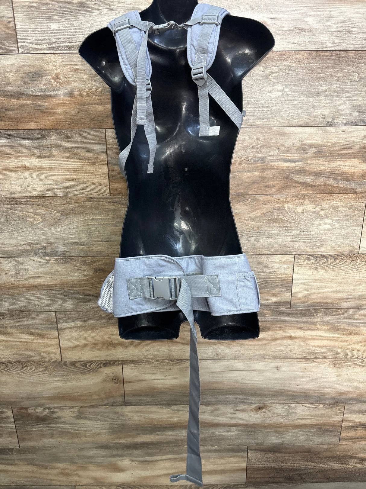 YSSKTC Ergonomic Baby Carrier with Hip Seat - Grey 7-45lbs