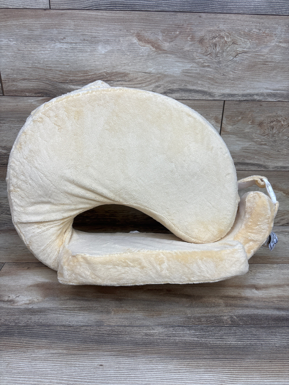 My Brest Friend Super Deluxe Nursing Pillow with Plush Cover Yellow