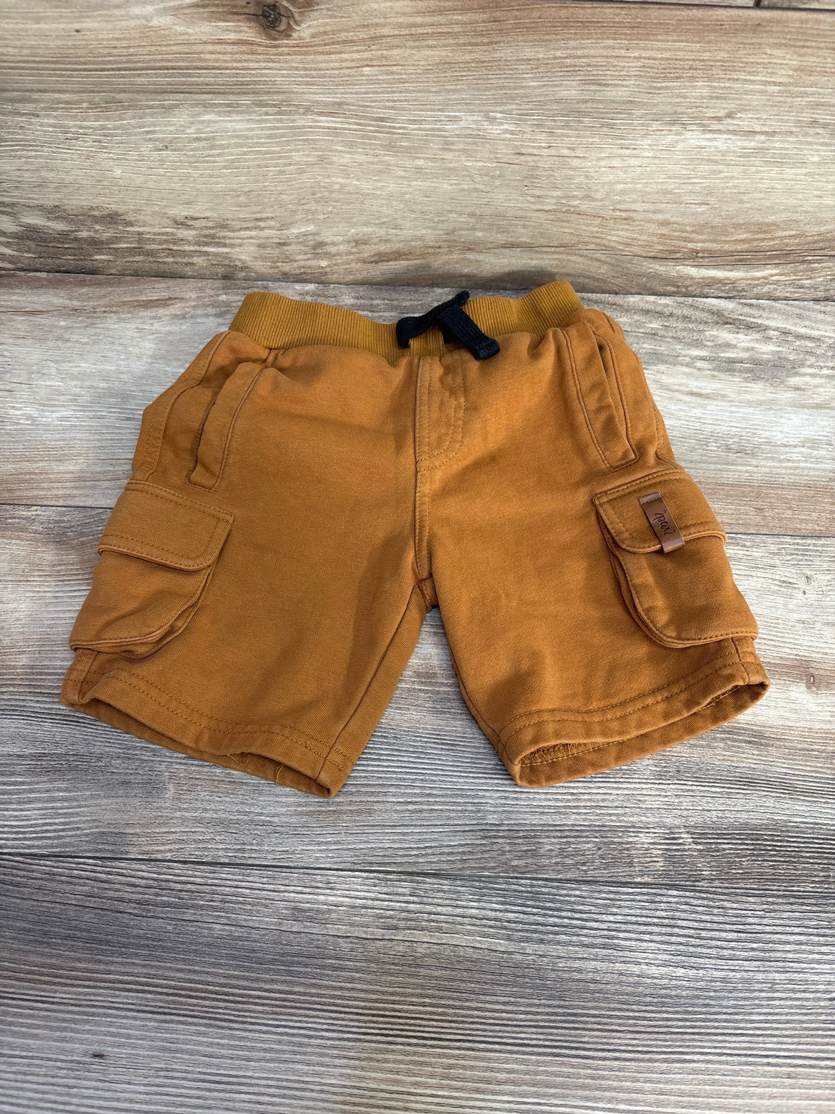 Deux Par Deux Drawstring Shorts Brown sz 4T - Me n Mommy To Be
