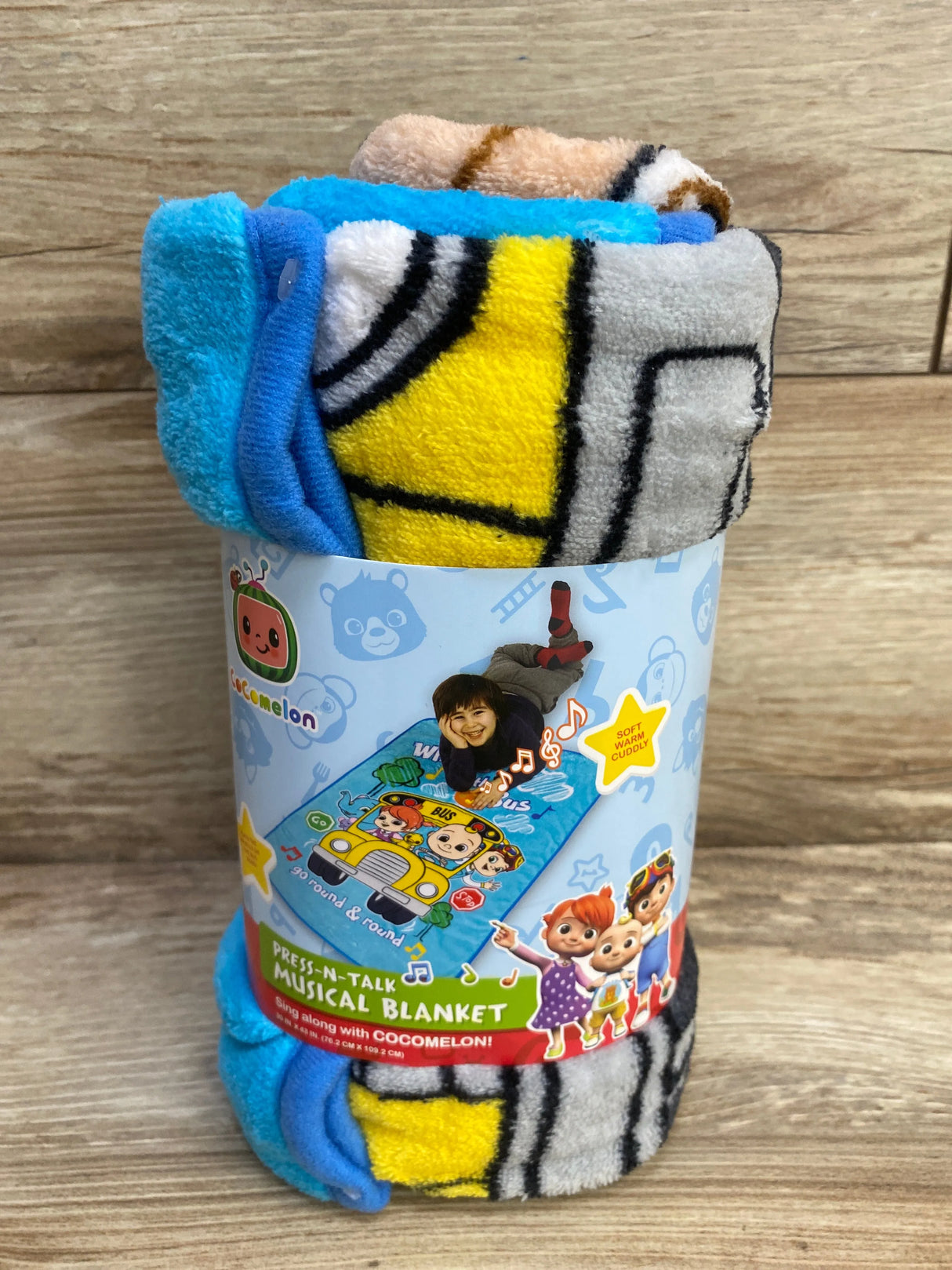 NEW CoComelon Musical Warm, Plush, Throw Blanket - Me n Mommy To Be
