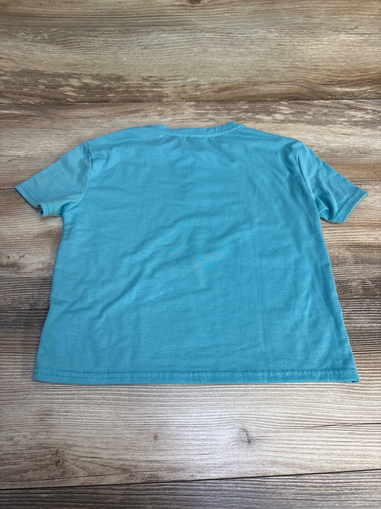 Shein Henley Short Sleeve Shirt Blue sz 5T