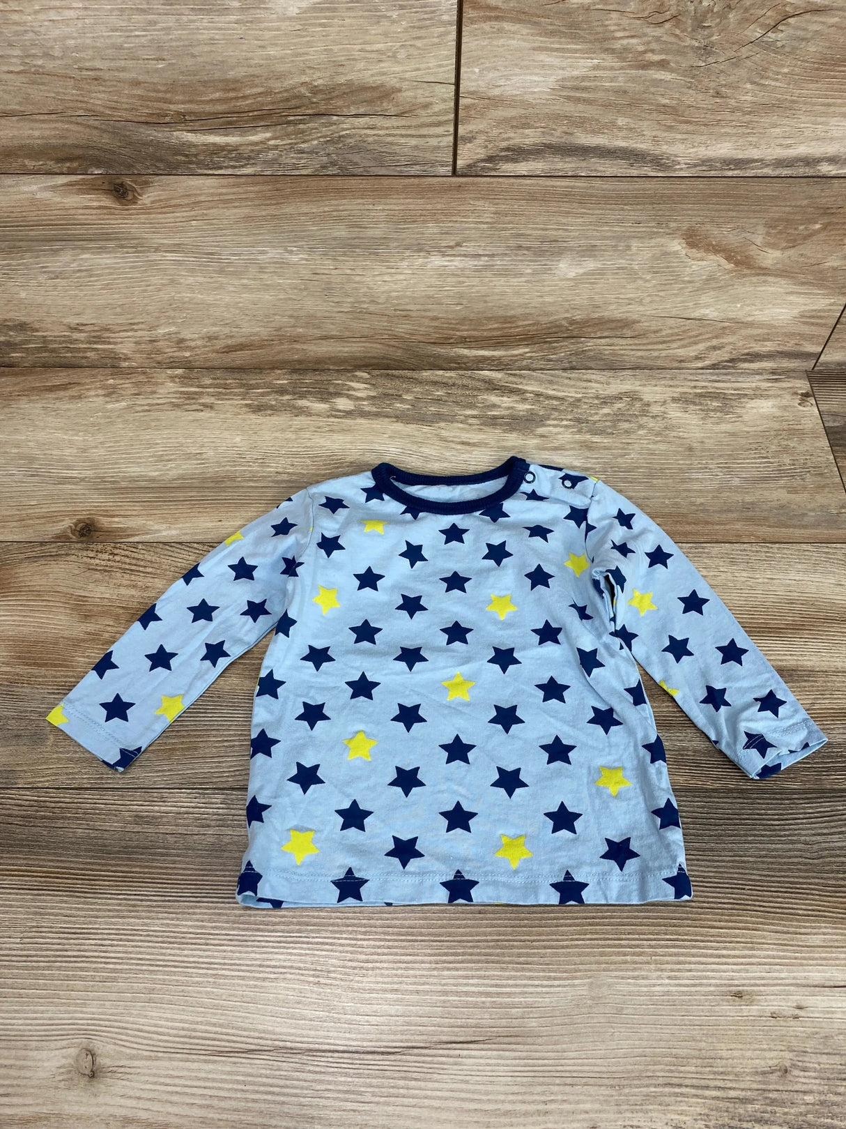 St. Bernard For Dunnes Stores Star Print Shirt Blue sz 9m - Me n Mommy To Be