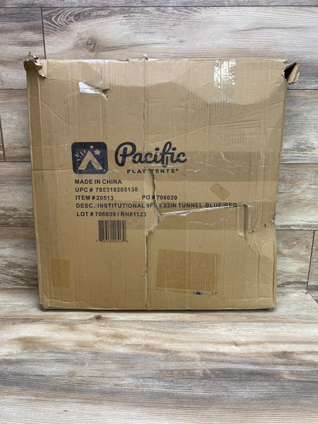 NEW Pacific Play Tents Kids Institutional Play Tunnel 9Ft Red - Me n Mommy To Be