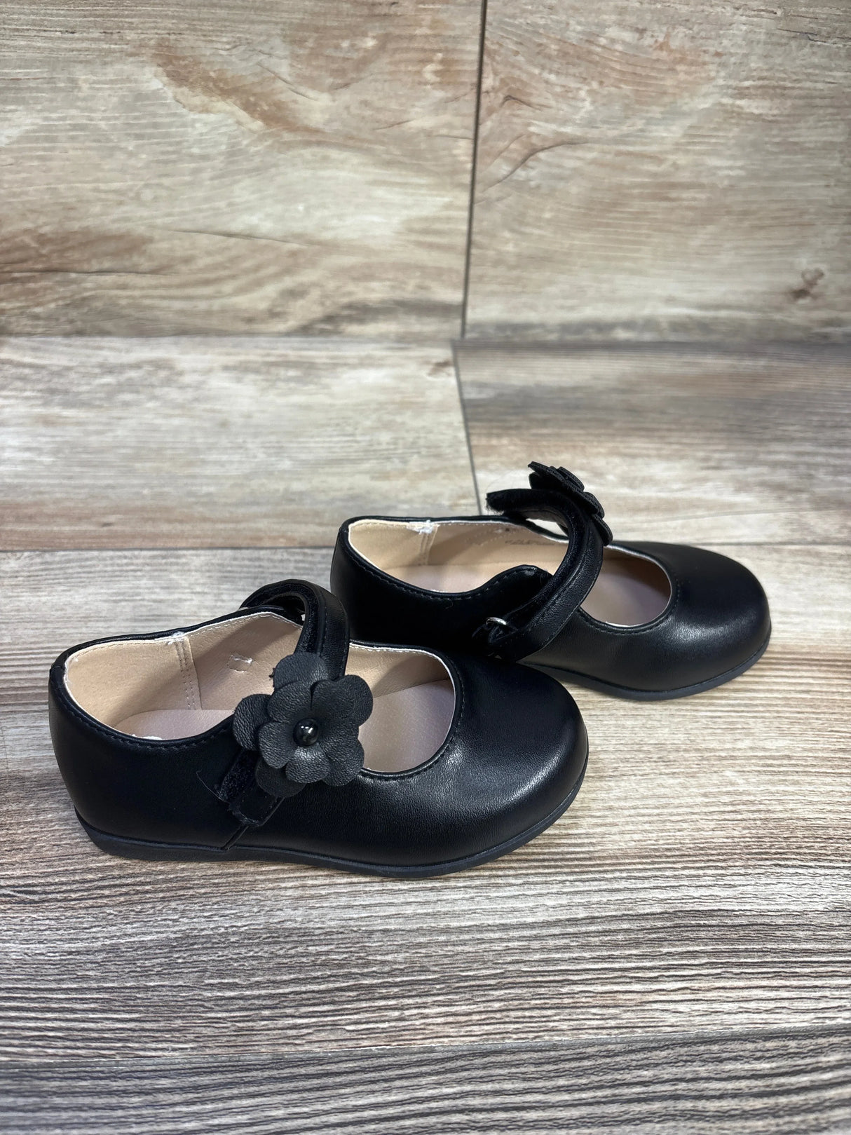 Children's Place Comfort Flex Mary Jane Flats Black sz 6c