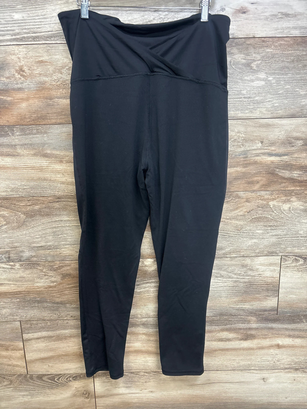 Isabel Maternity Crossover Leggings Black sz XXL