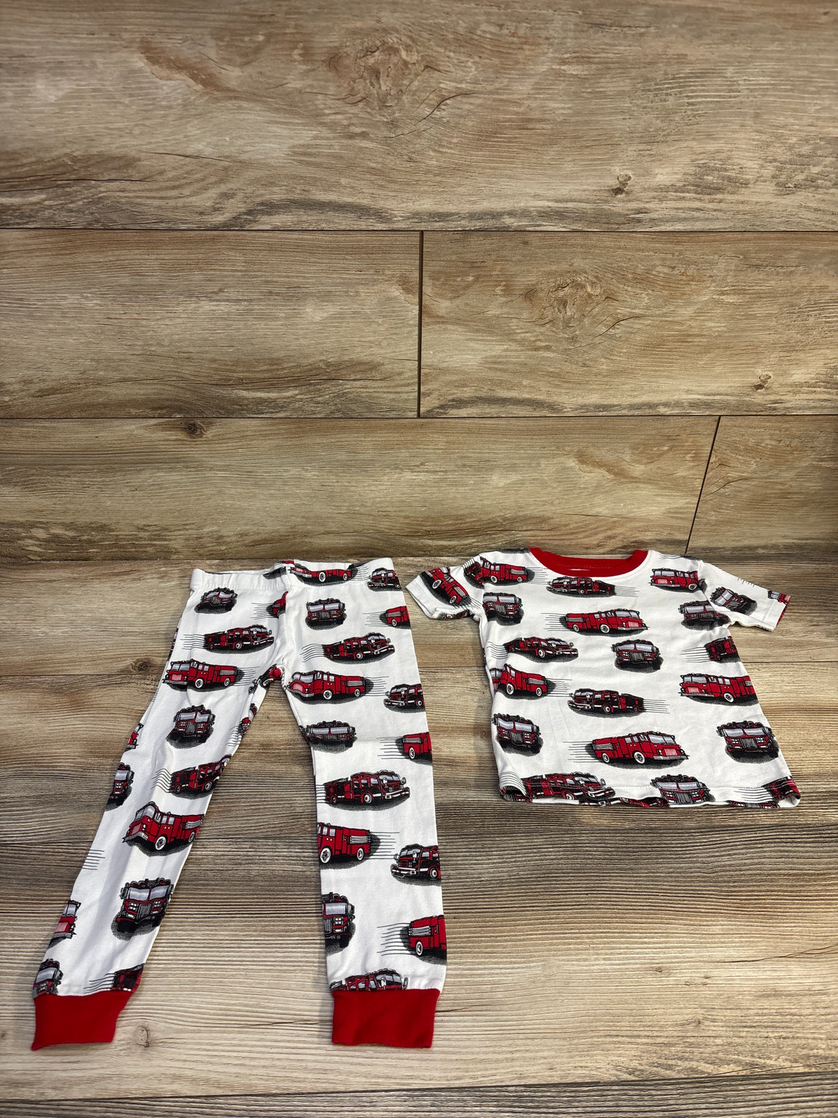 Member's Mark 2pc Pajama Set White sz 3T