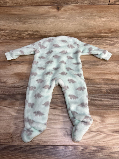 Hudson Baby Dino Print Blanket Sleeper Blue sz 0-3m - Me n Mommy To Be