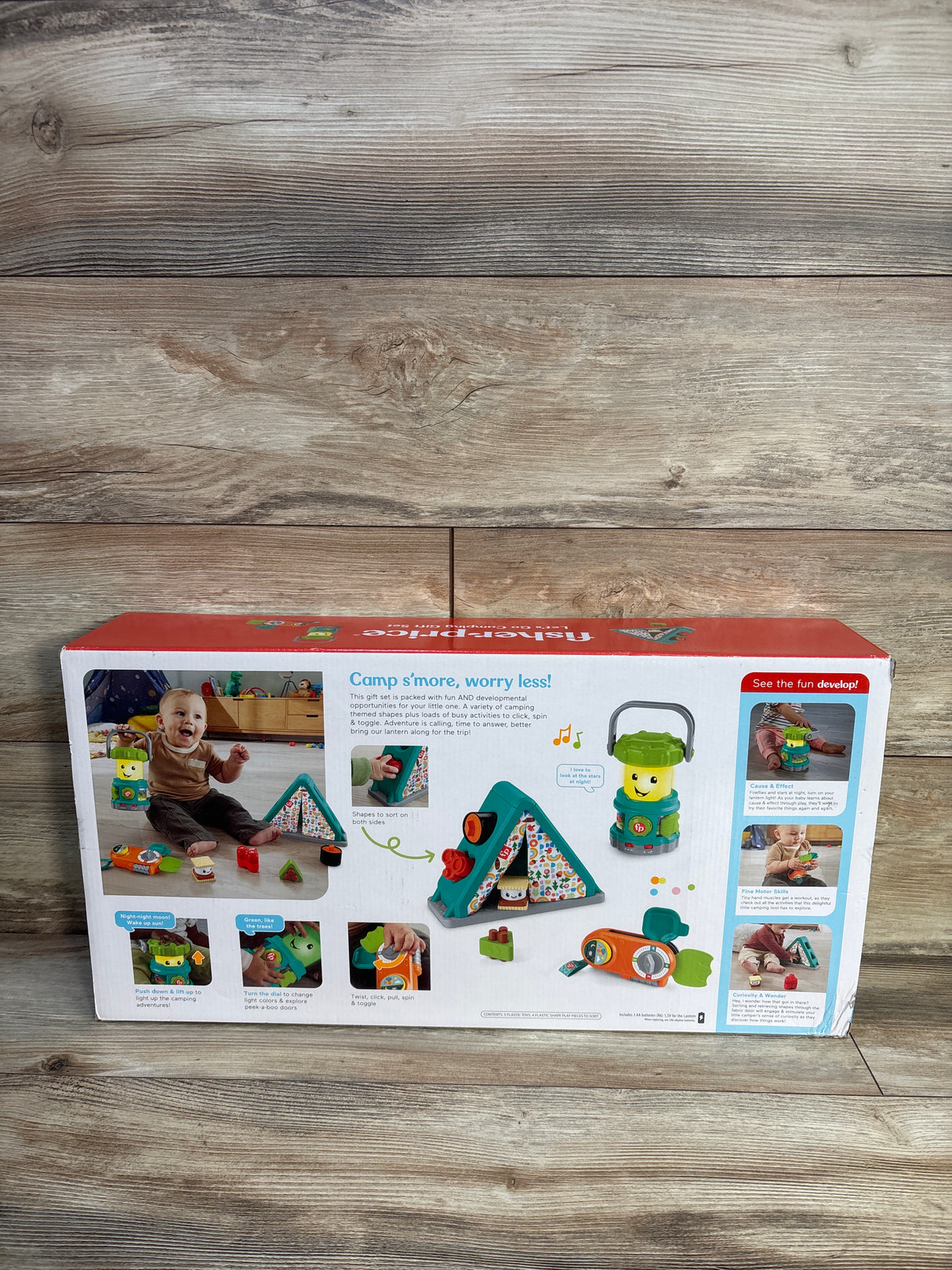 NEW Fisher Price Let's Go Camping Gift Set