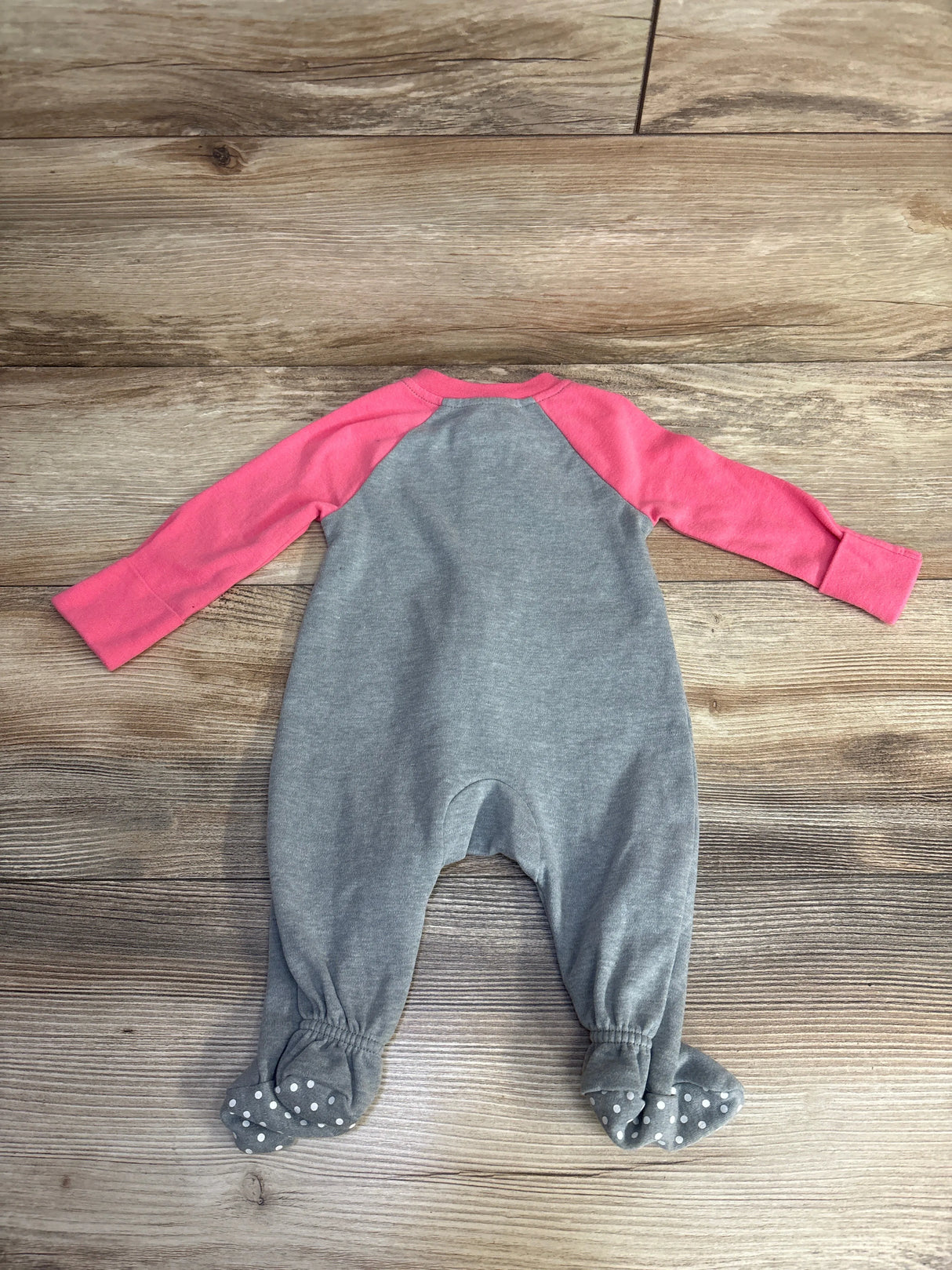 Nike Polka Dot Logo Sleep & Play Grey sz 3m