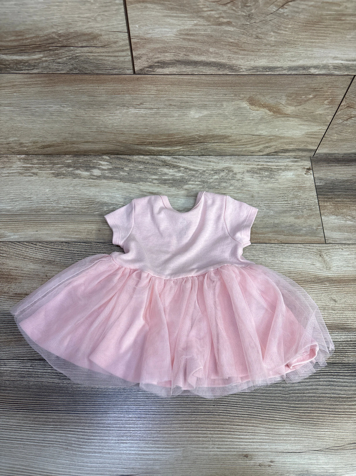 Disney Baby Minnie Mouse Tulle Bodysuit Dress Pink sz 0-3m
