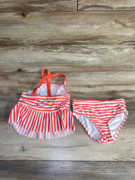 NEW Cat & Jack 2pc Striped Swimsuit Set Pink sz 2T - Me n Mommy To Be
