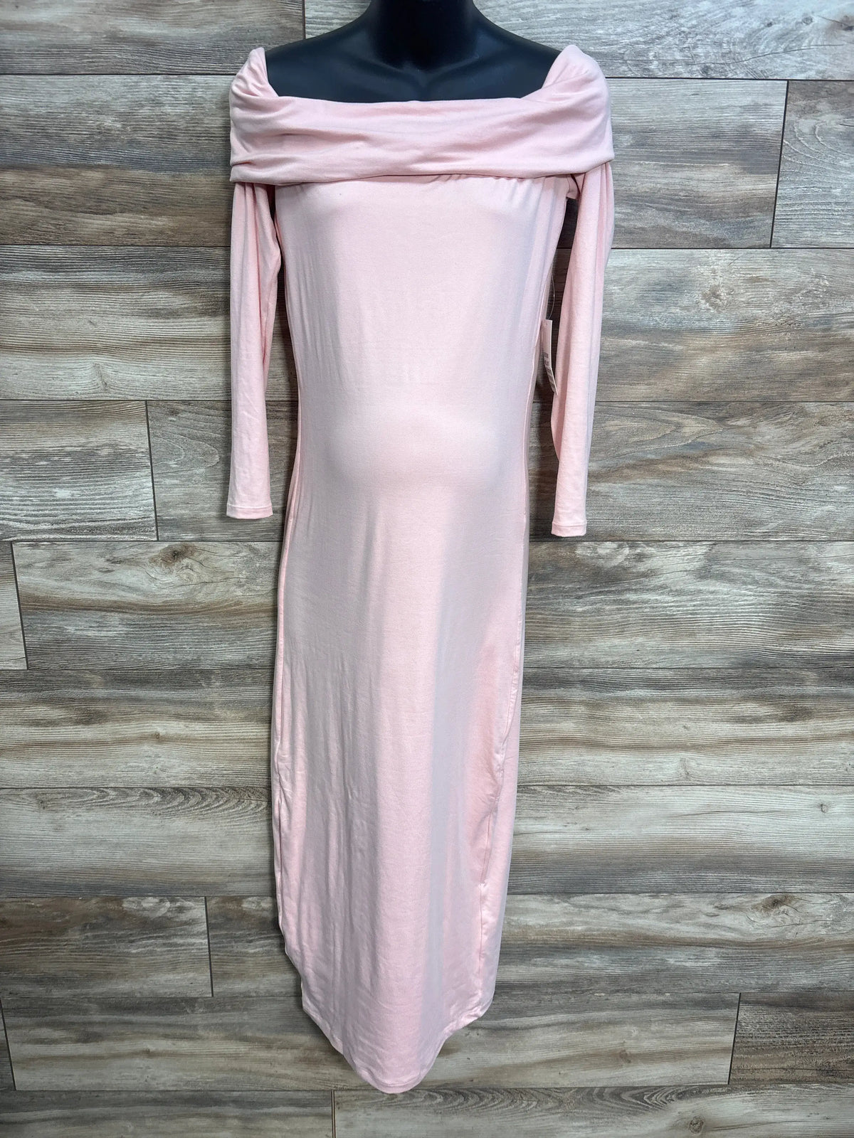 NEW Bumpsuit Maternity The Alison Dress in Dusty Pink sz XL