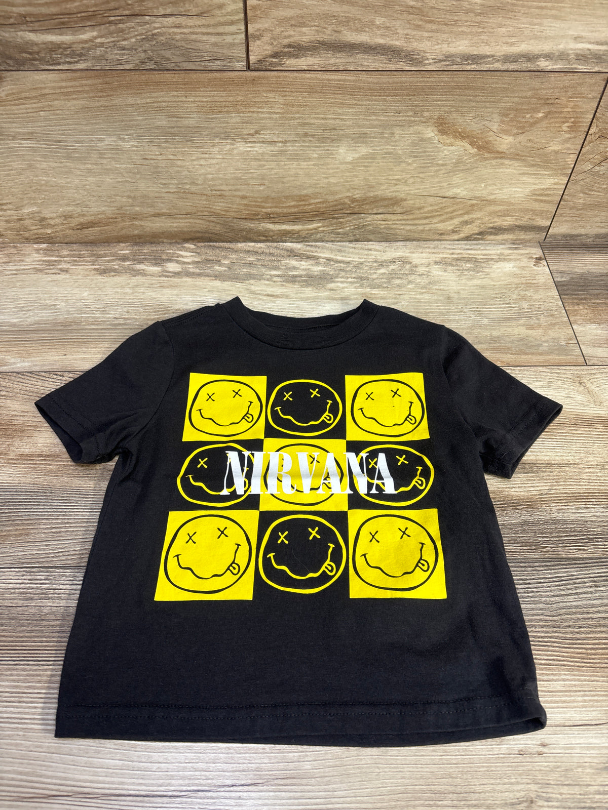 Nirvana Graphic T-Shirt Black sz 3T