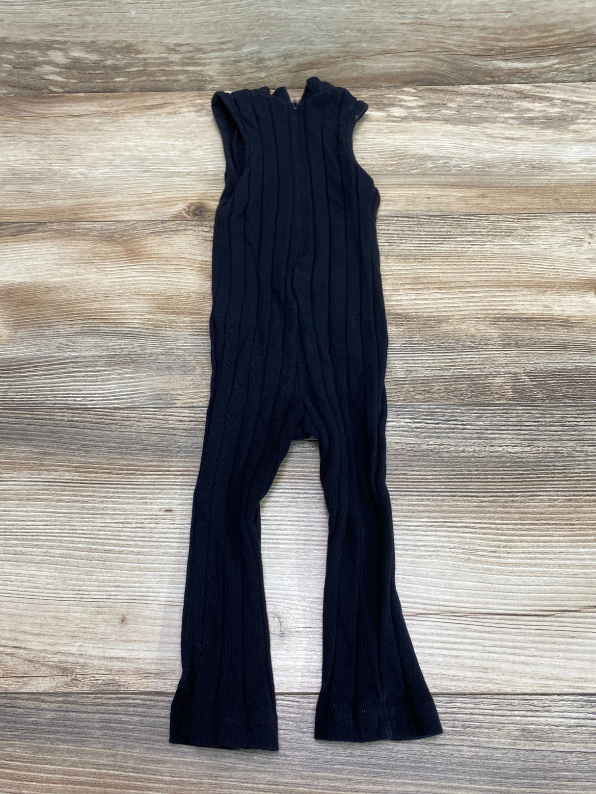 Shein Wide Rib Romper Black sz 6-9m - Me n Mommy To Be