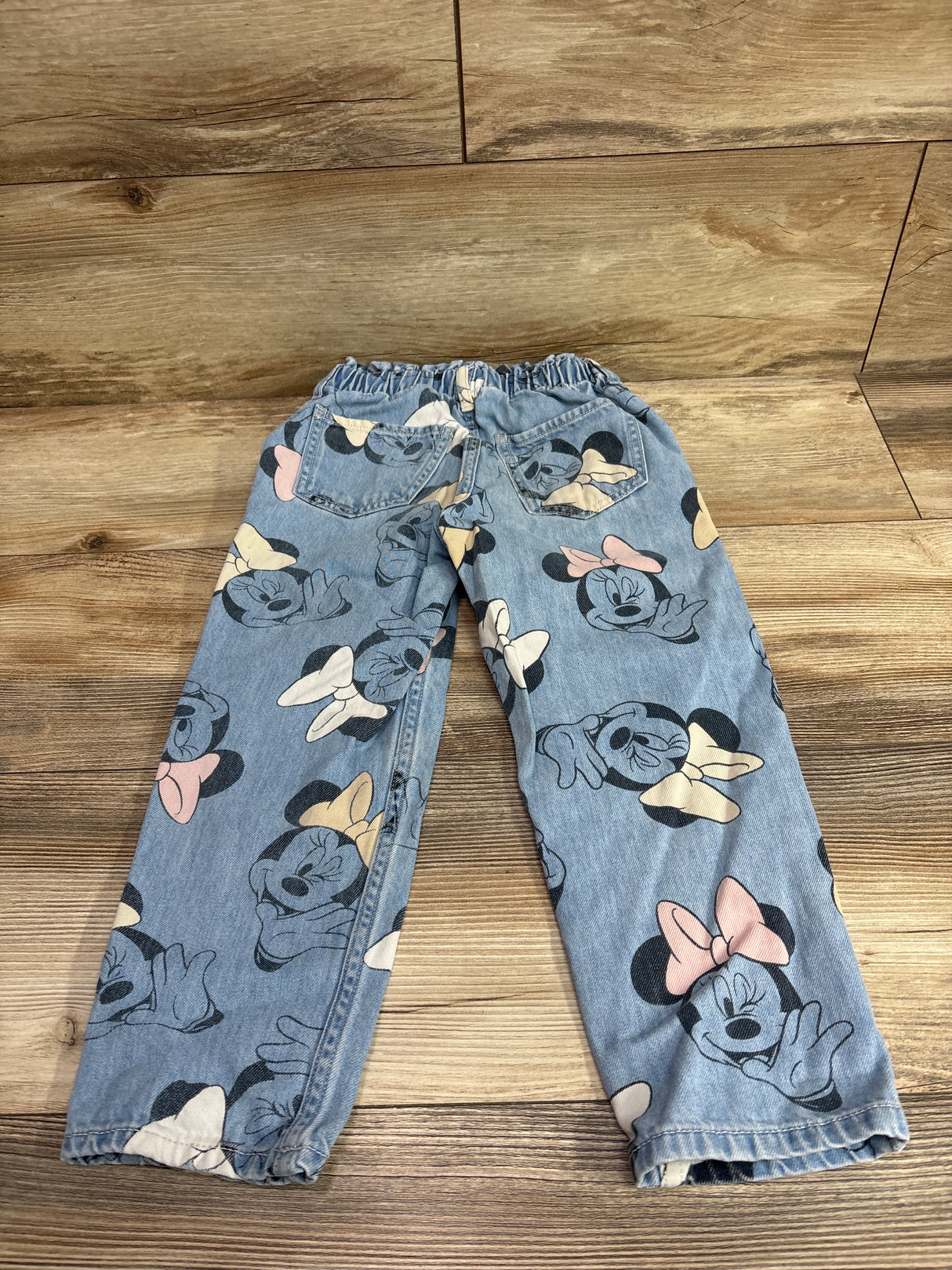 H&M x Disney Minnie Mouse Relaxed Jeans Blue sz 5T