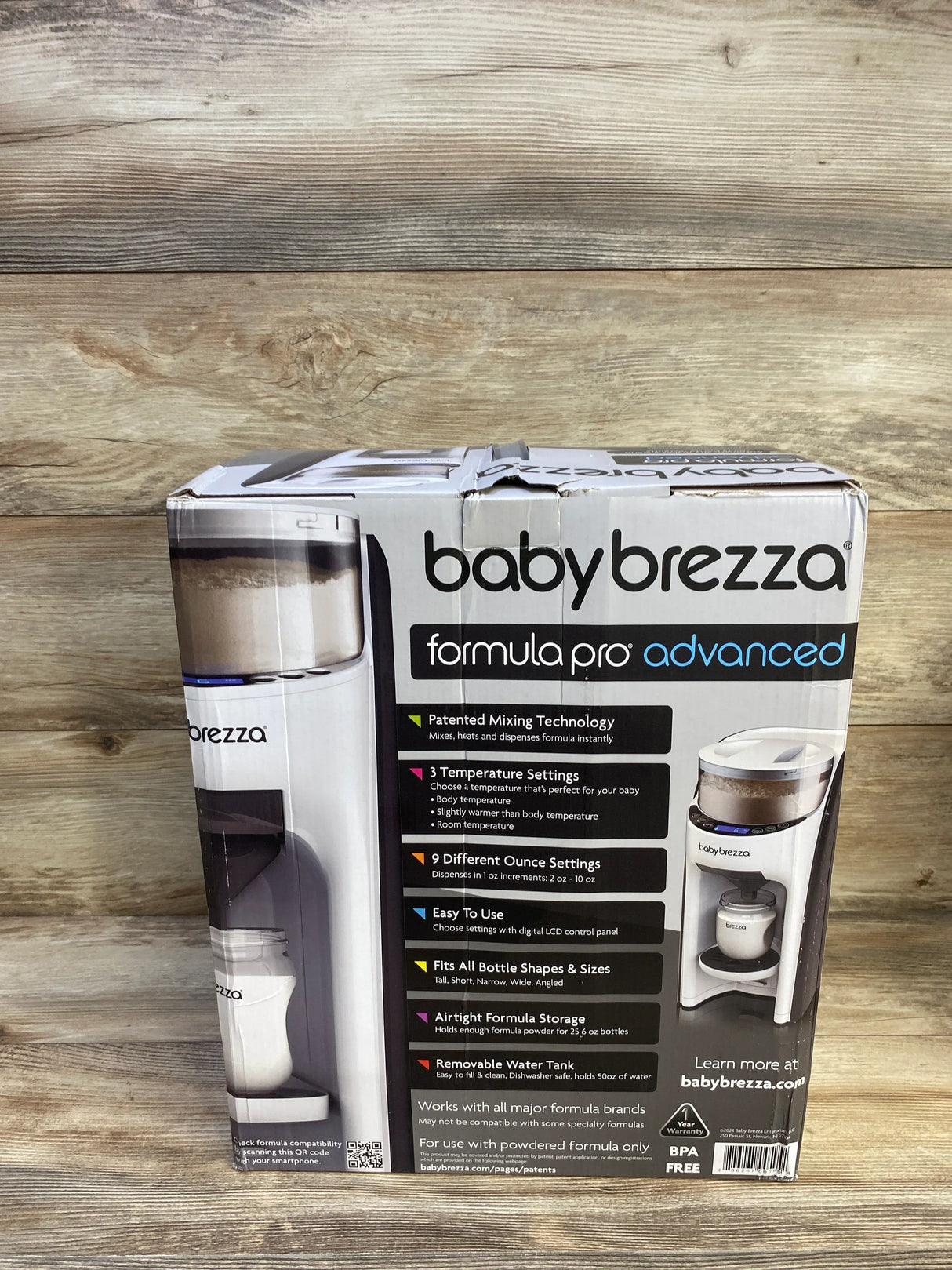NEW Baby Brezza Pro Advanced Formula Mixer
