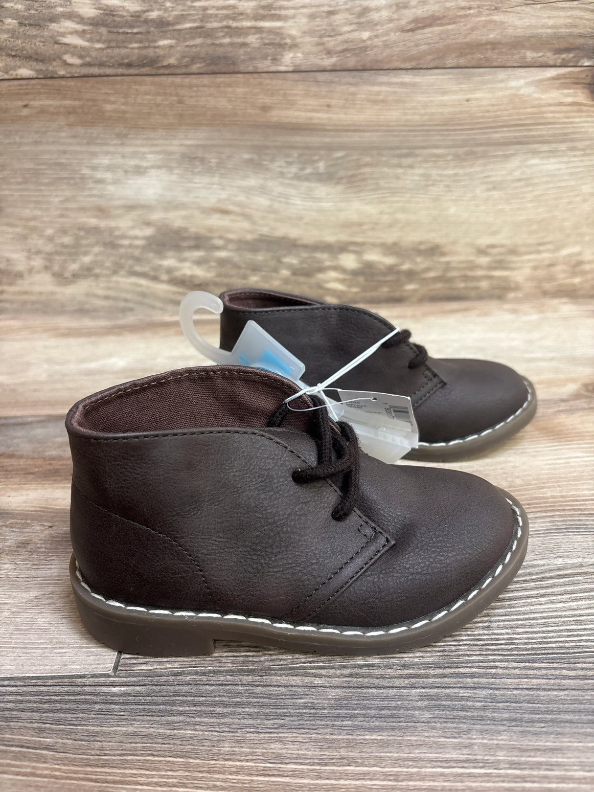 NEW Childrens Place Lace-Up Boots Brown sz 9c - Me n Mommy To Be