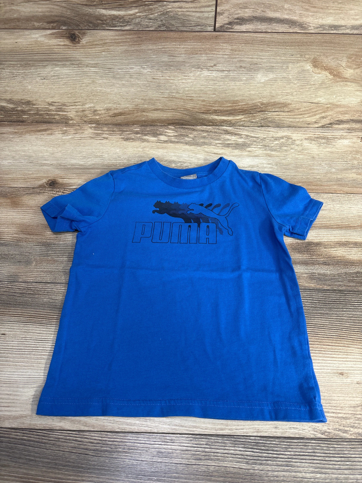 Puma Logo Shirt Blue sz 5T