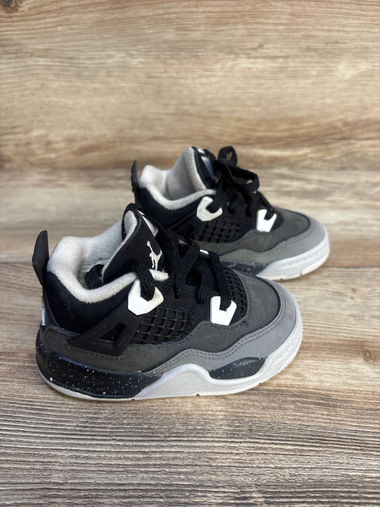 Air Jordan 4 Retro TD 'Fear' Sneakers sz 6c