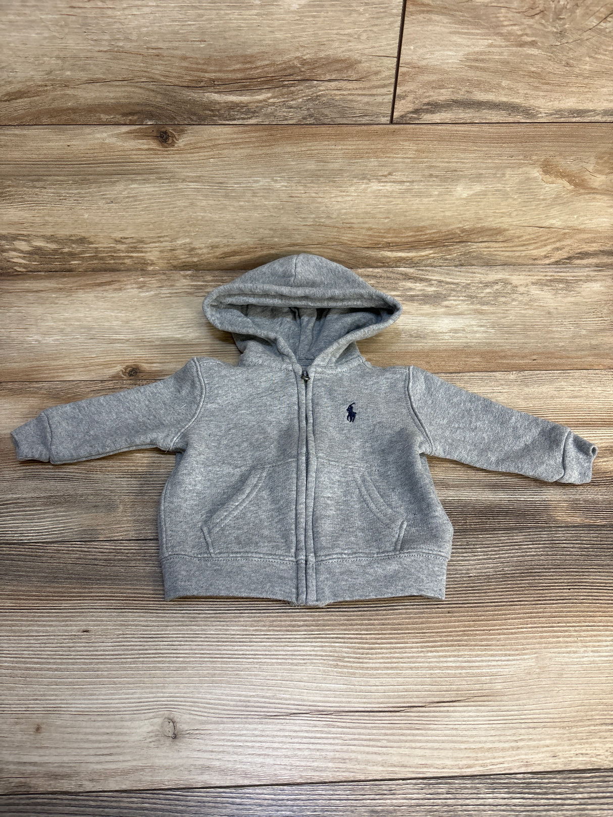 Ralph Lauren Full Zip Jacket Grey sz 6m