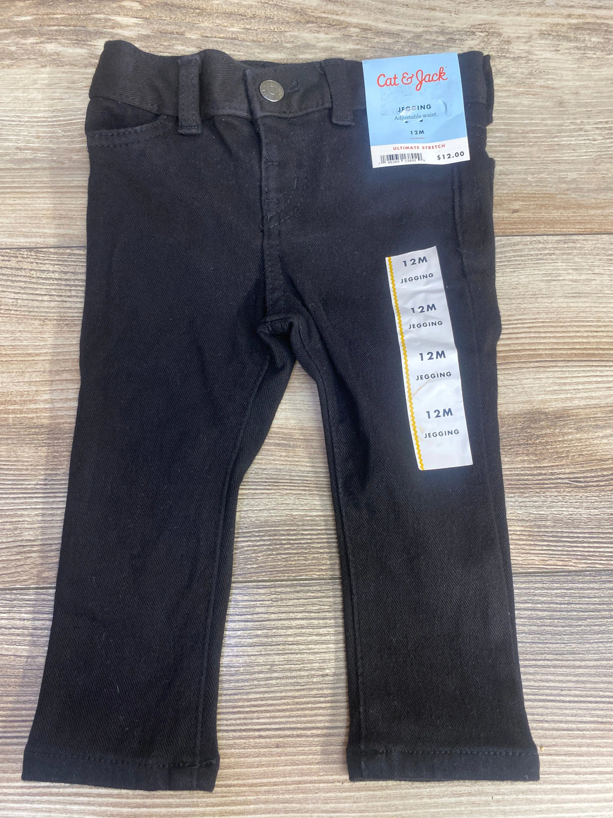 NEW Cat & Jack Jeggings Black sz 12m