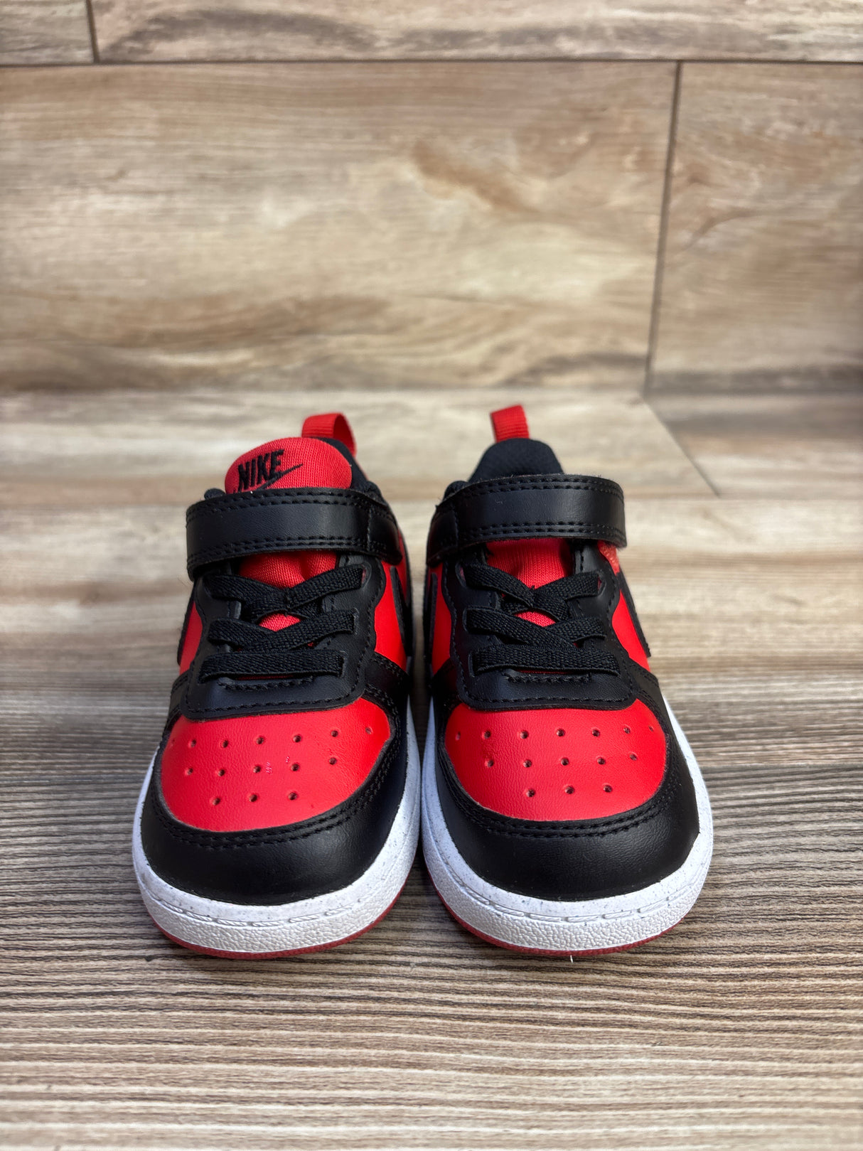 Nike Court Borough Recraft TD 'University Red Black' Sneakers sz 6c