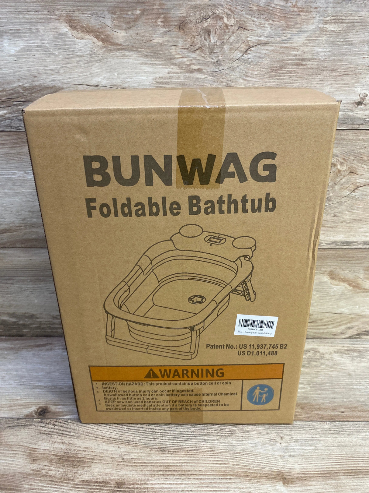 NEW Bunwag Foldable Bathtub in Pink - Me n Mommy To Be