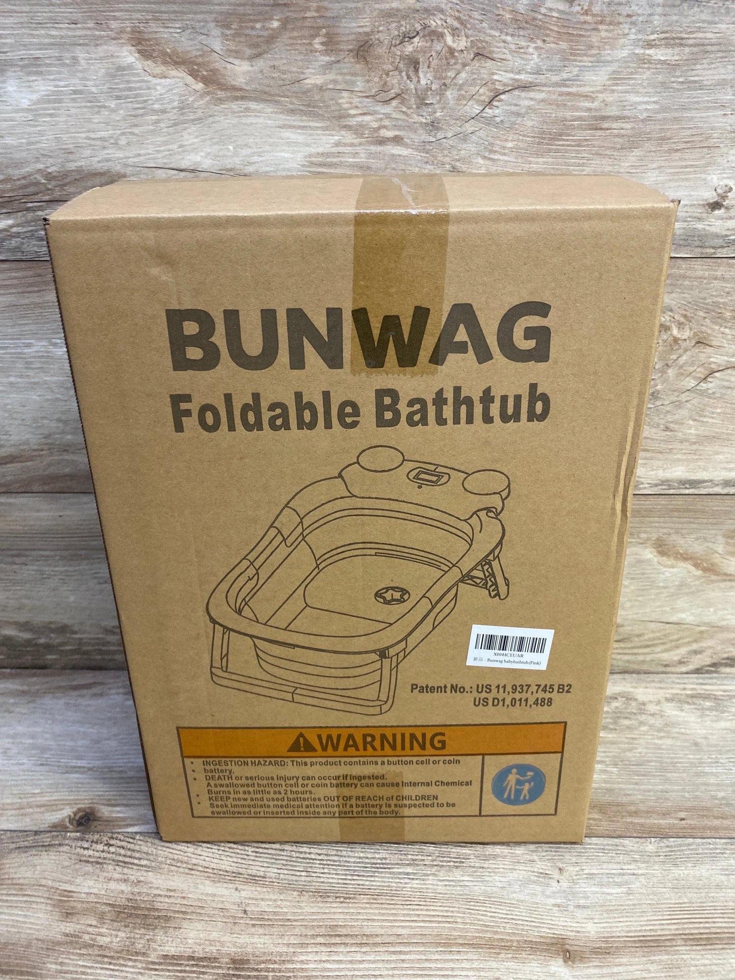 NEW Bunwag Foldable Bathtub in Pink - Me n Mommy To Be