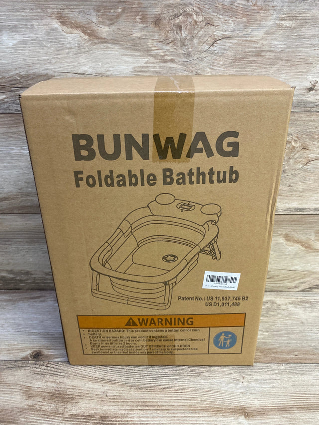 NEW Bunwag Foldable Bathtub in Pink - Me n Mommy To Be